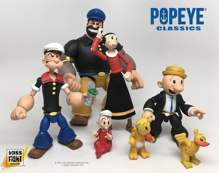 Boss Fight Studio - Popeye Classics Wave 1 Bluto 1/12 Scale Action Figure (Net)