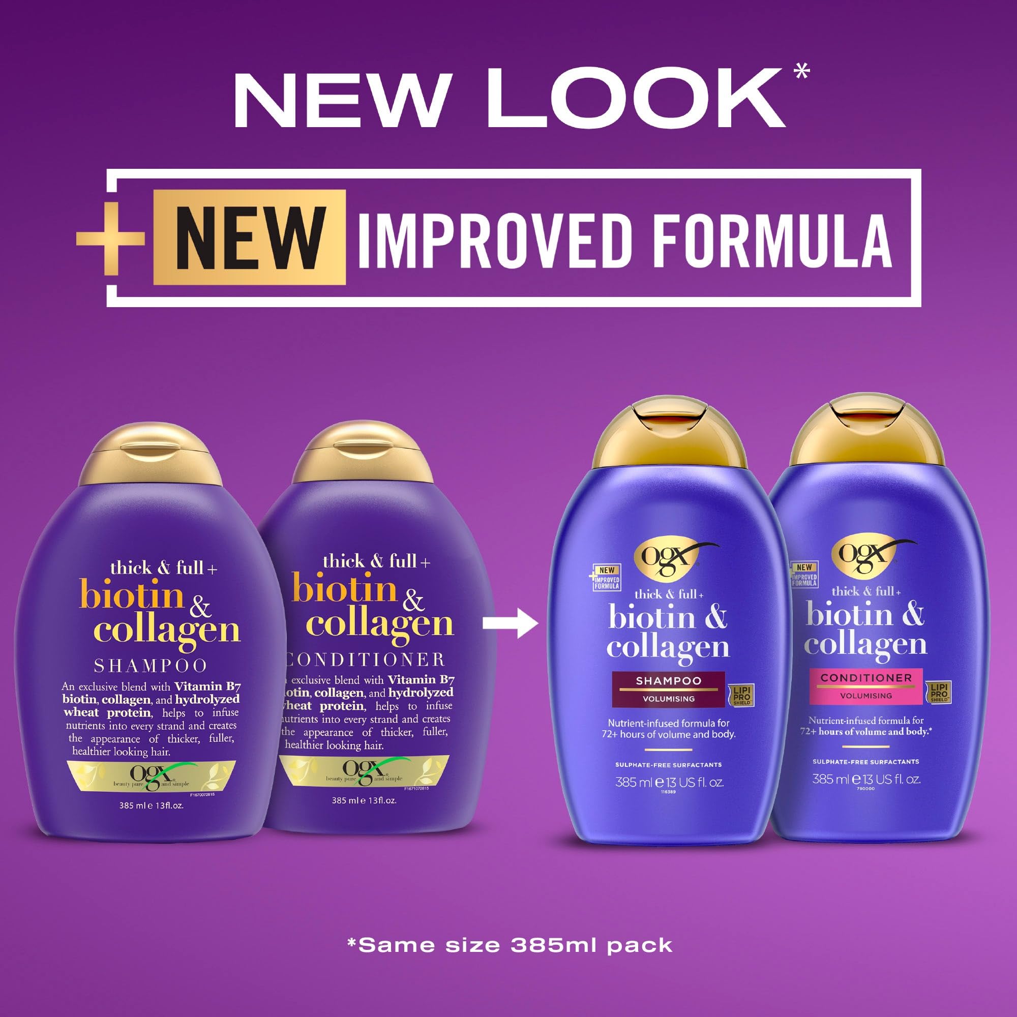OGX Biotin and Collagen Hair Thickening Conditioner (385ml) 10