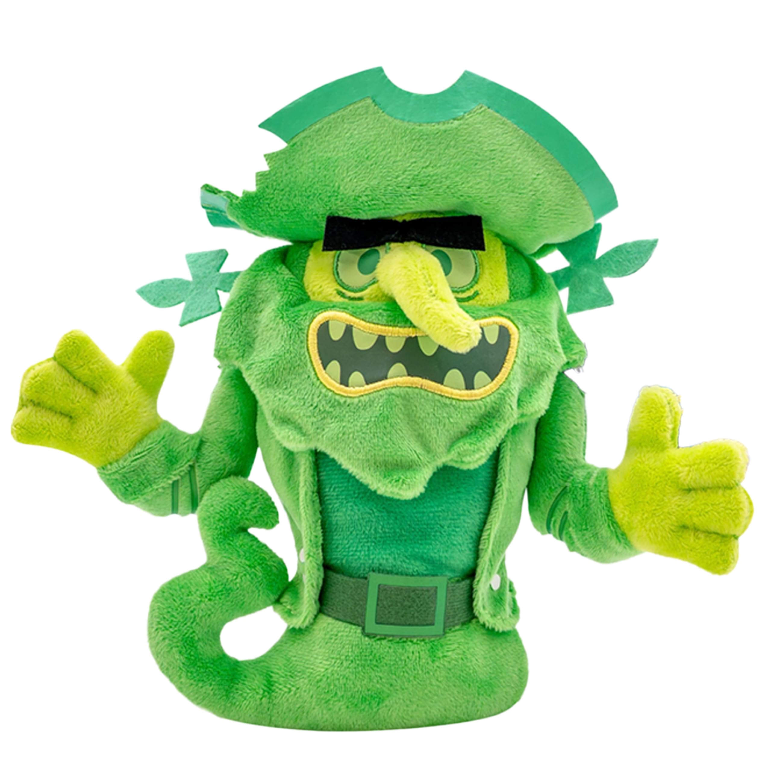 SpongeBob SquarePants Bikini Bottom Glow Plush - 8.56 Inch Tall, Glow-in-the-Dark 6