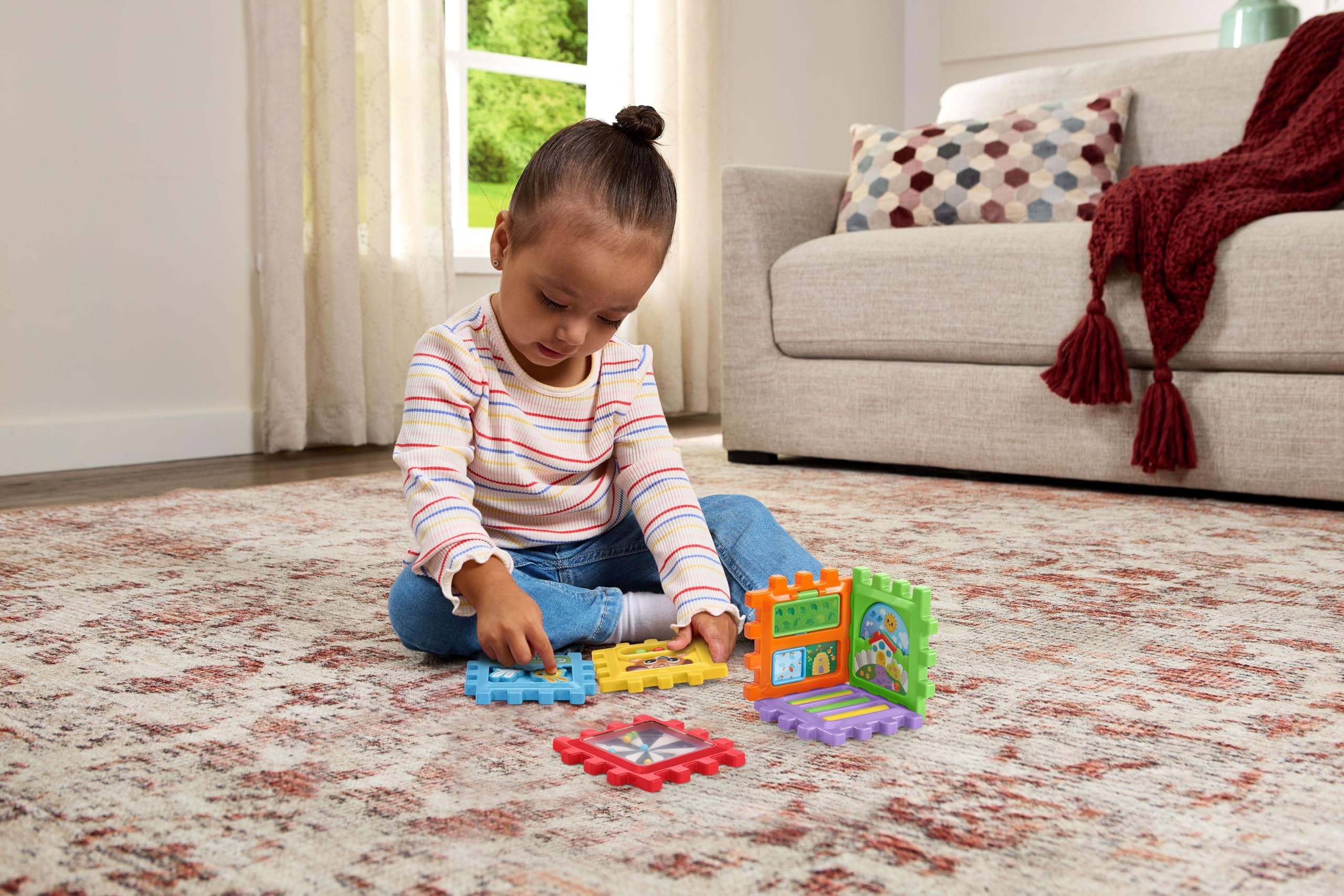 LeapFrog 6-in-1 Snap & Learn Busy Cube - Ages 12 Months+ | Multicolor Plastic 4