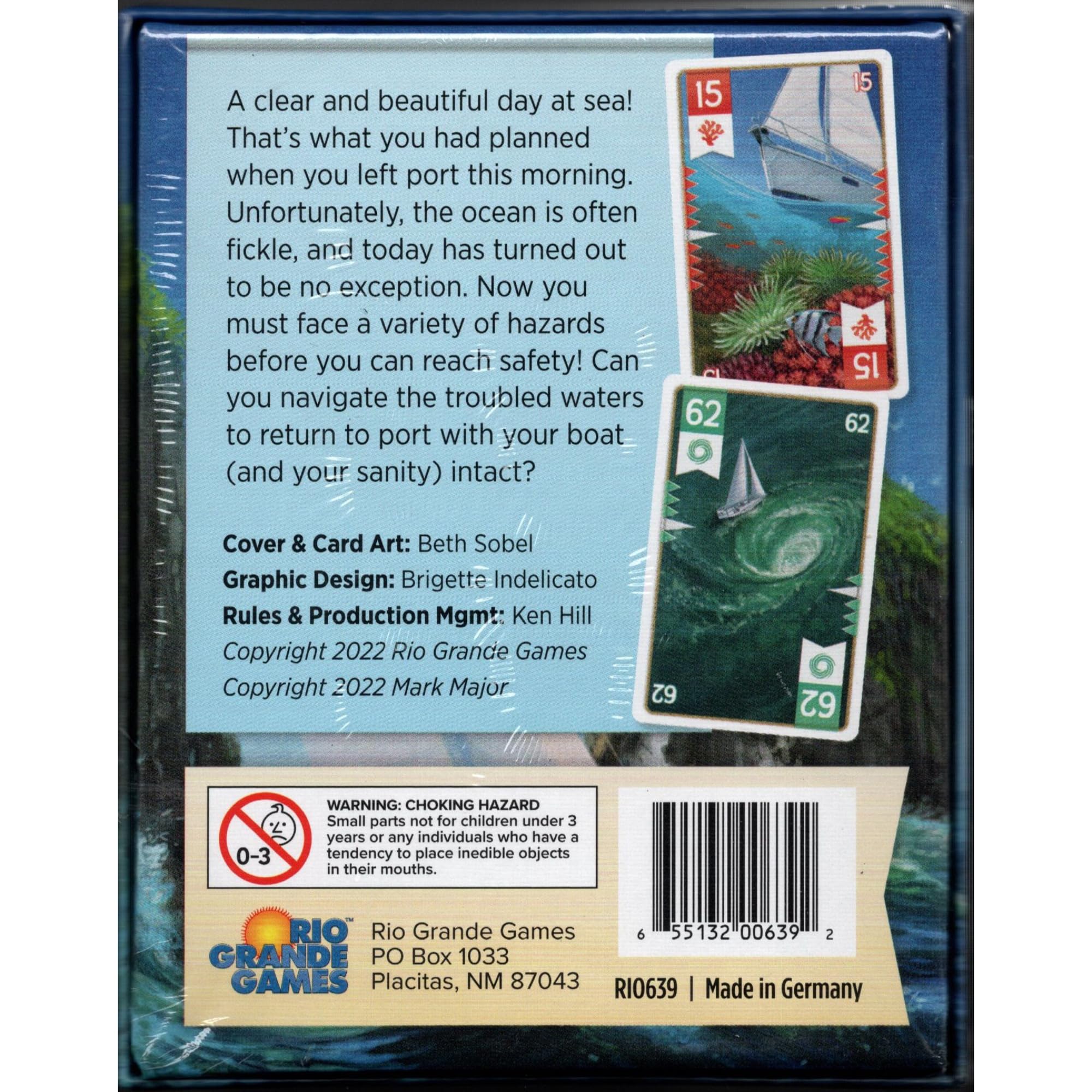 Rio Grande Games Seas of Strife Card Game 6