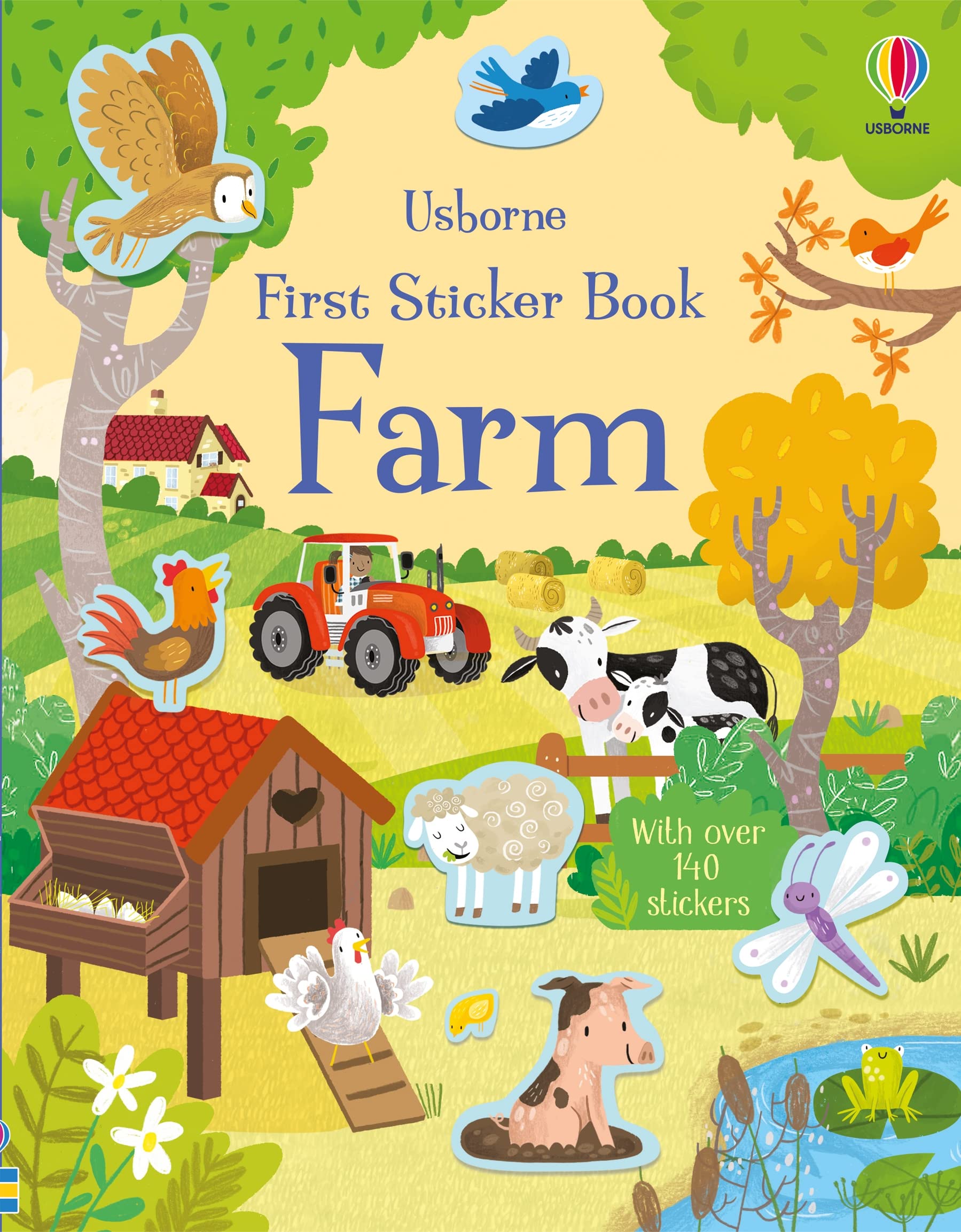 Usborne First Sticker Book Farm | Over 140 Farm Stickers | Ages 2-3 1