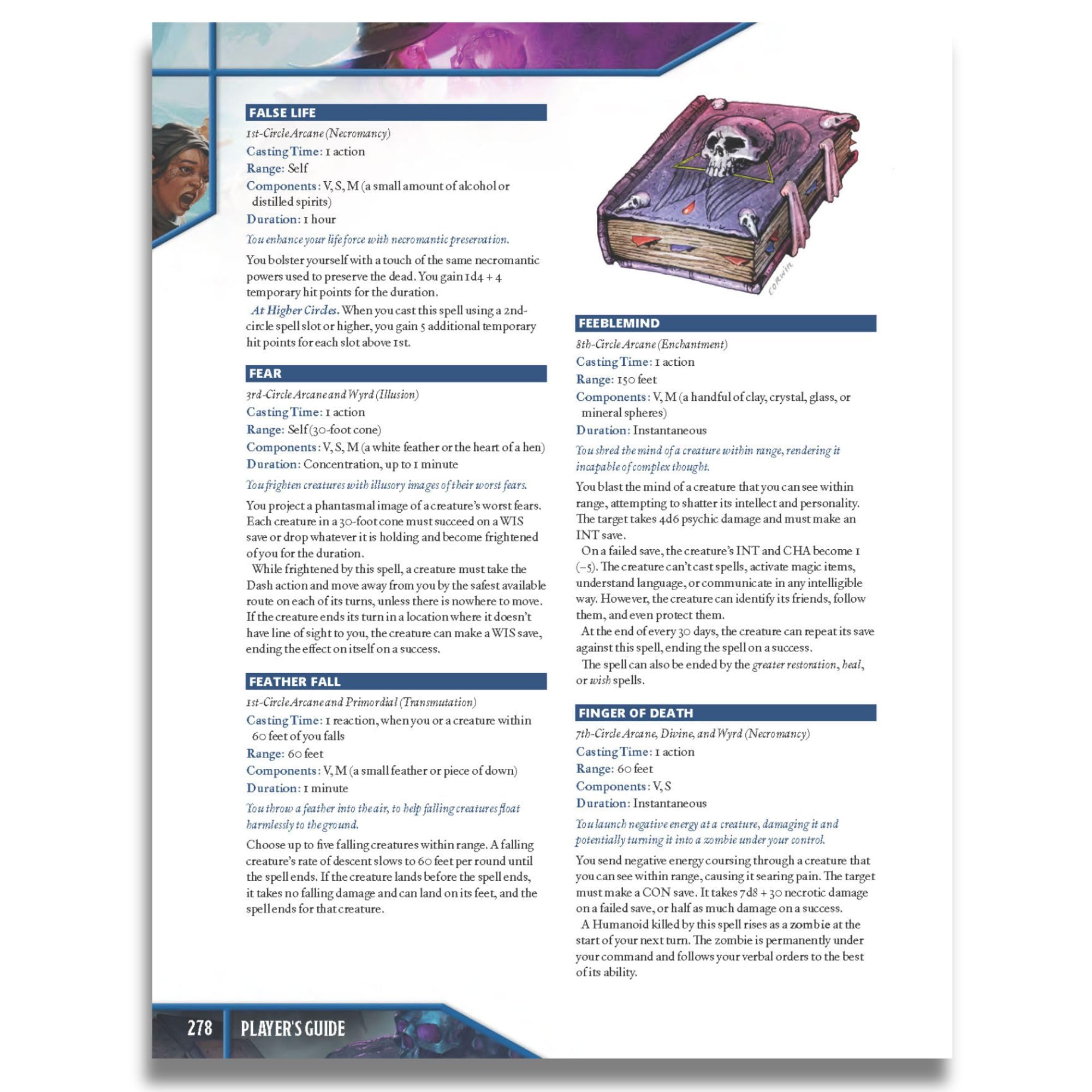 Kobold Press Tales of the Valiant RPG Player's Guide Limited Edition Hardcover 7