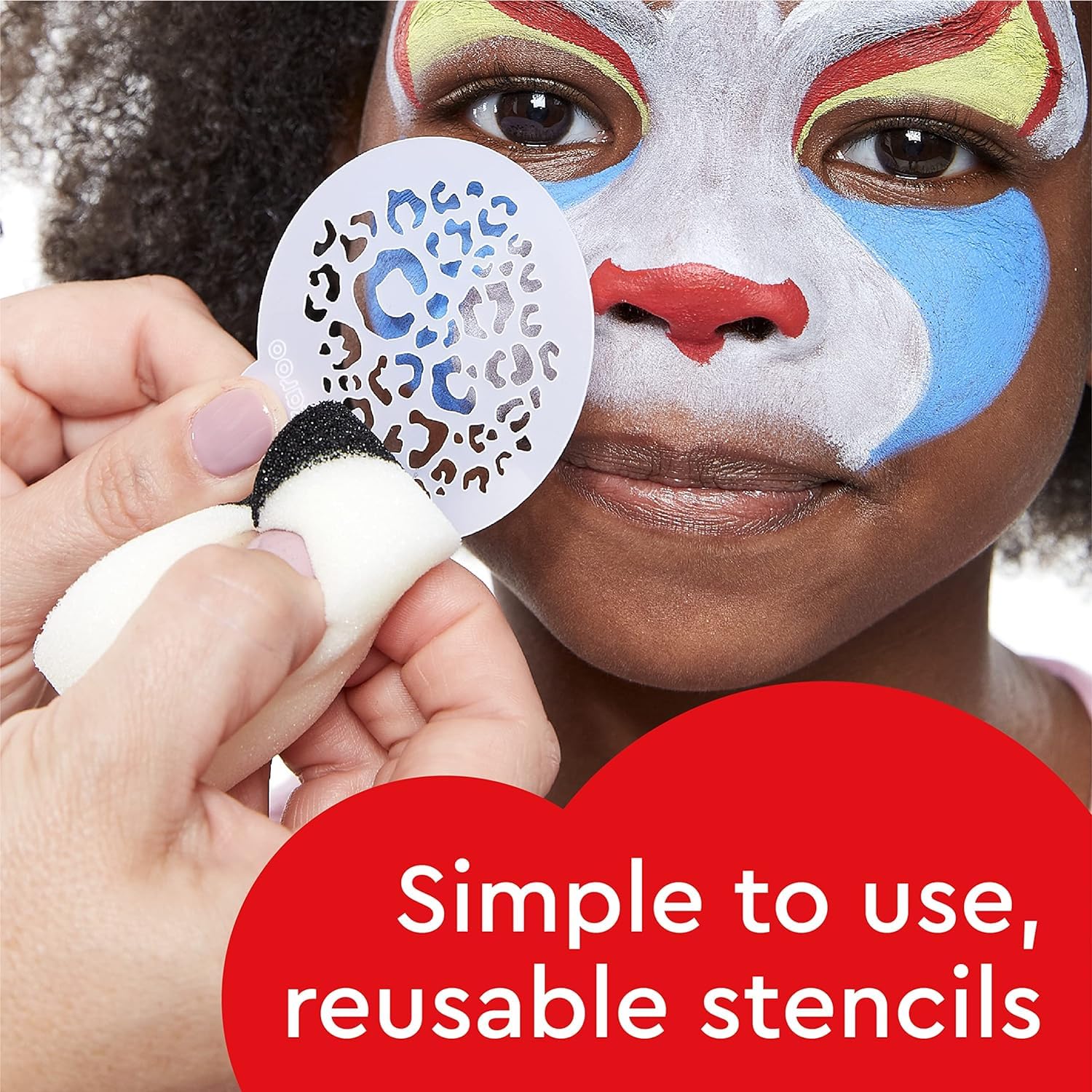 Snazaroo Face Paint Palette - 8 Colors, 18 ml Each | Water-Based & Gentle on Skin 9