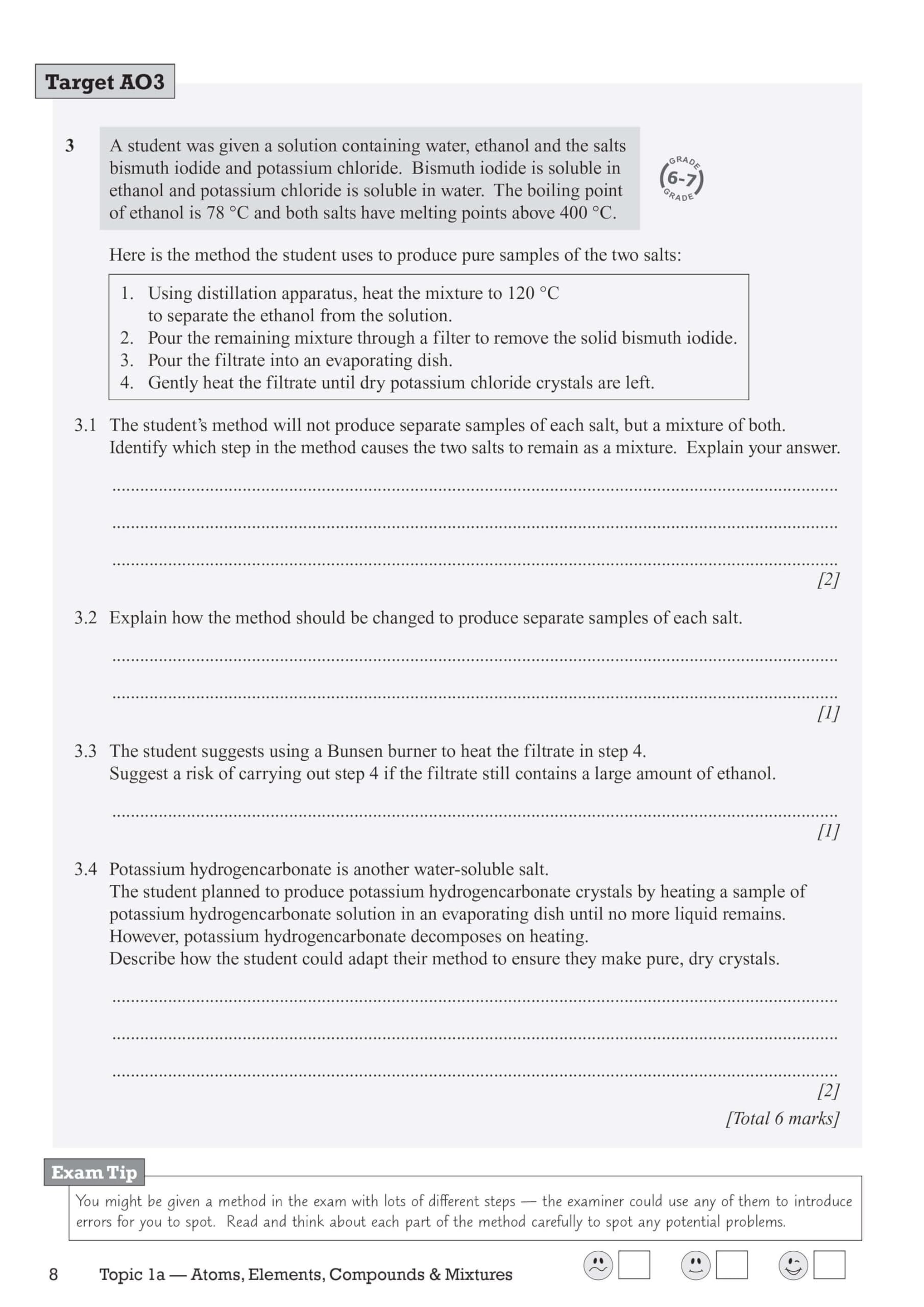 CGP New GCSE Chemistry AQA Exam Practice Workbook - Higher (9-1 Revision) | Paperback | ISBN 978-1782944935 9
