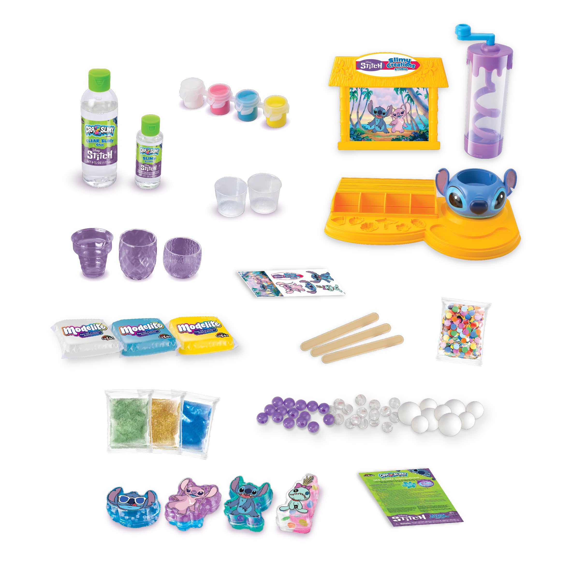 Cra-Z-Slimy Disney Stitch Slimy Creations Studio - Slime Making Kit for Kids 6+ 2