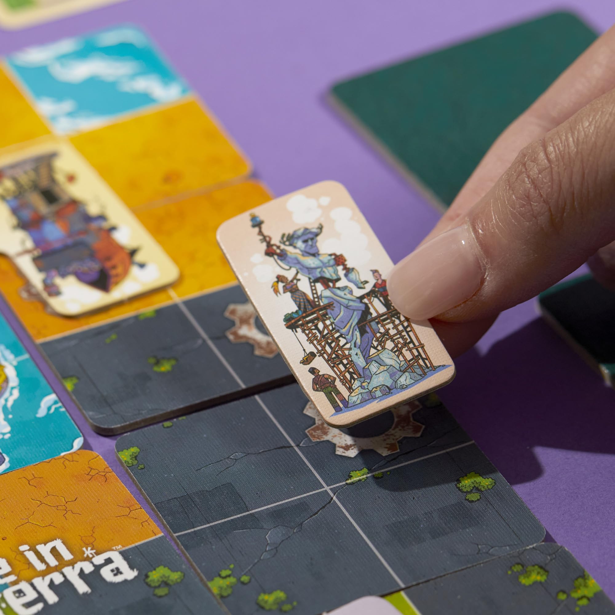 Hasbro Gaming Life in Reterra Moonrise Expansion Board Game 8