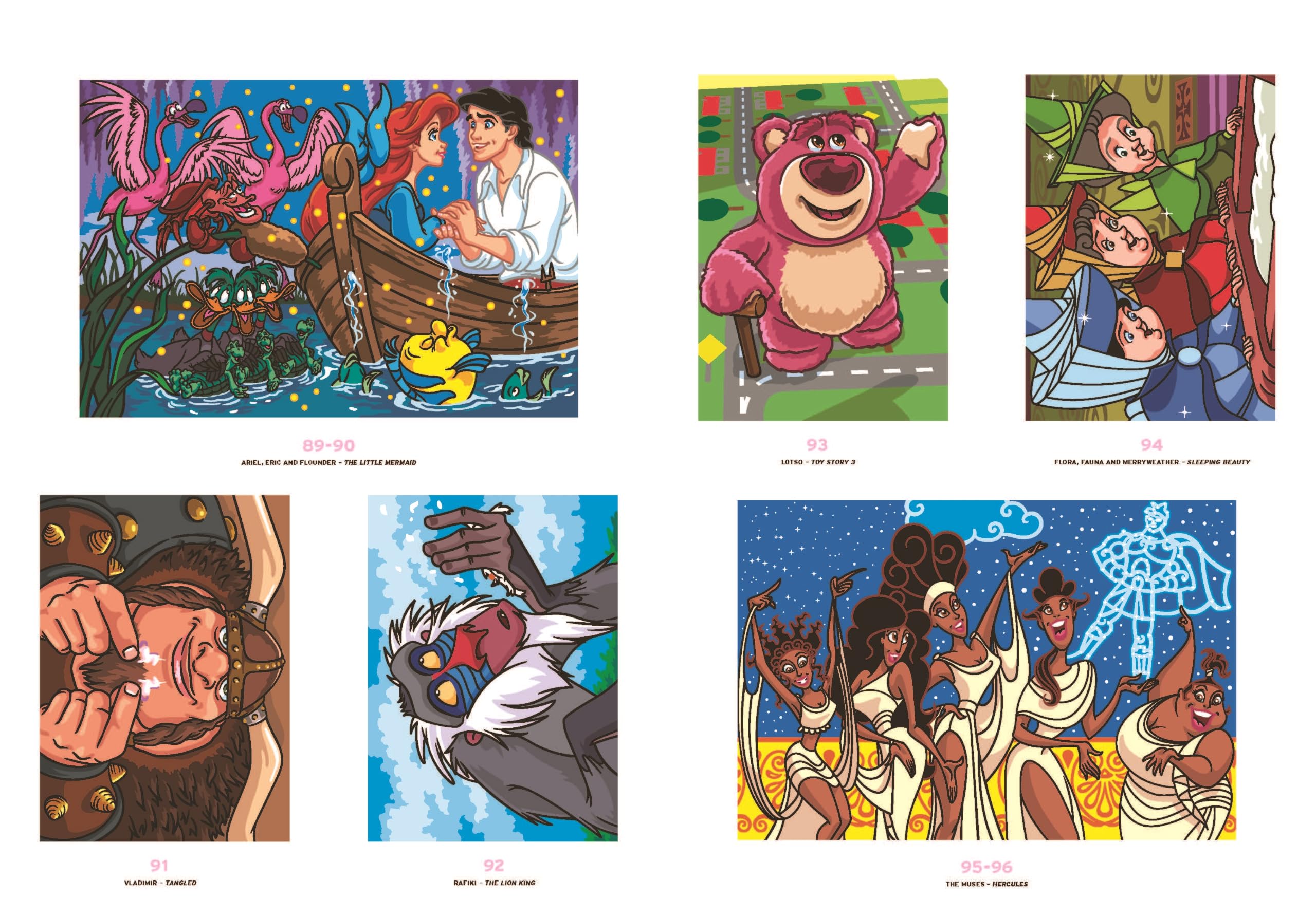 HACHETTE HEROES Mystery Colouring - Classics Vol 2: Colour the numbers and reveal the picture | 128 pages | English, French 6