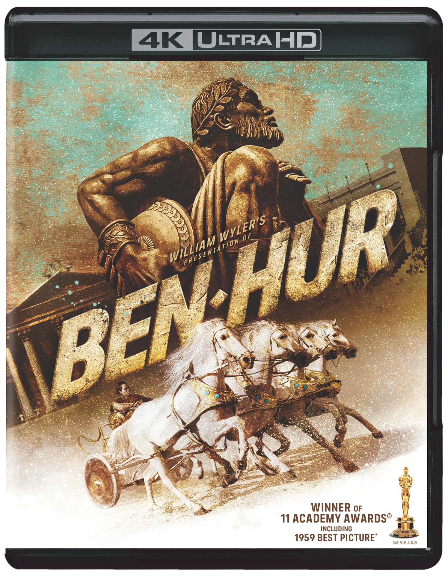 Ben-Hur [4K Ultra HD] [1959] [Blu-ray] [Region Free] 1