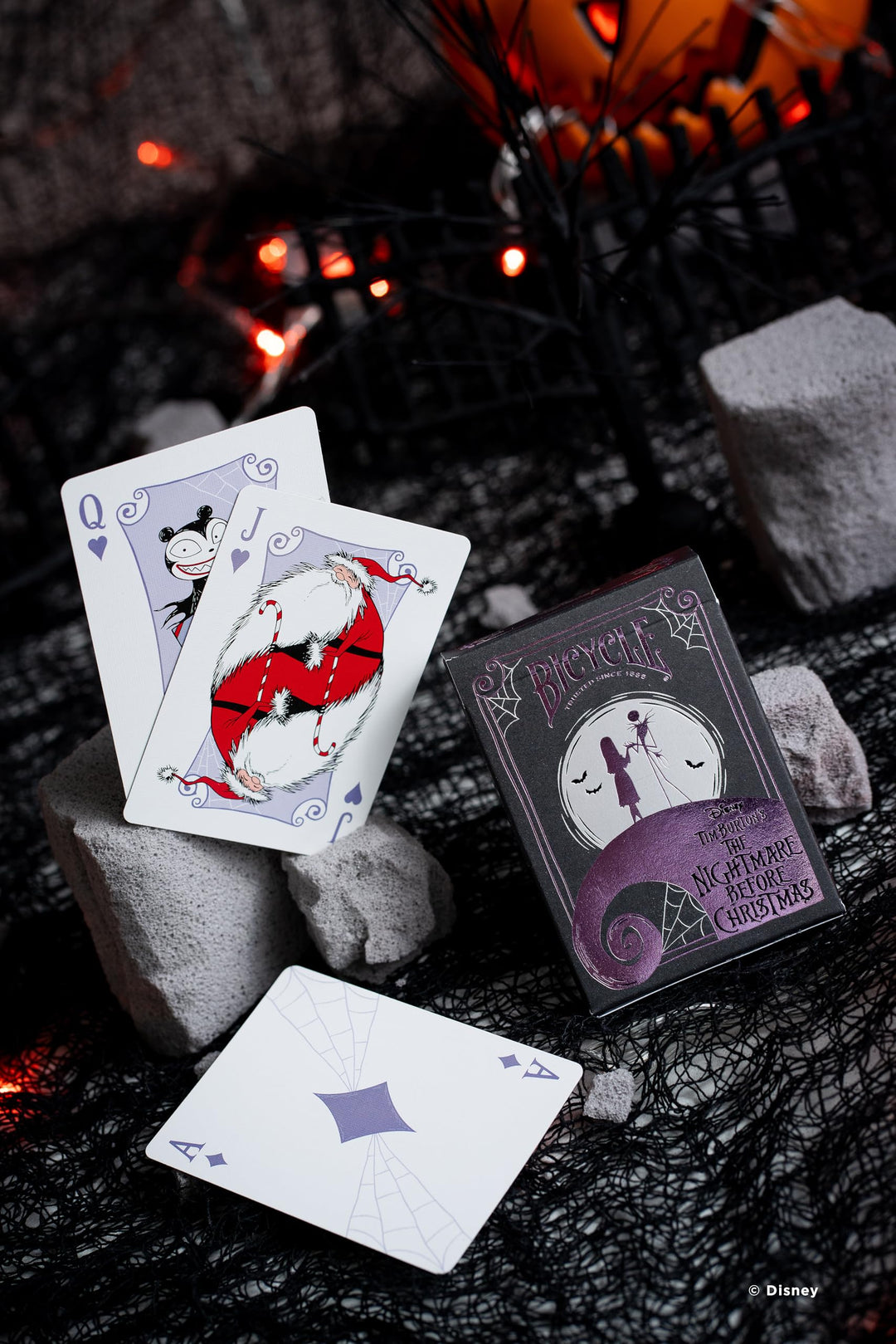 Bicycle The Nightmare Before Christmas Playing Cards - 1 Deck, Air-Cushion Finish