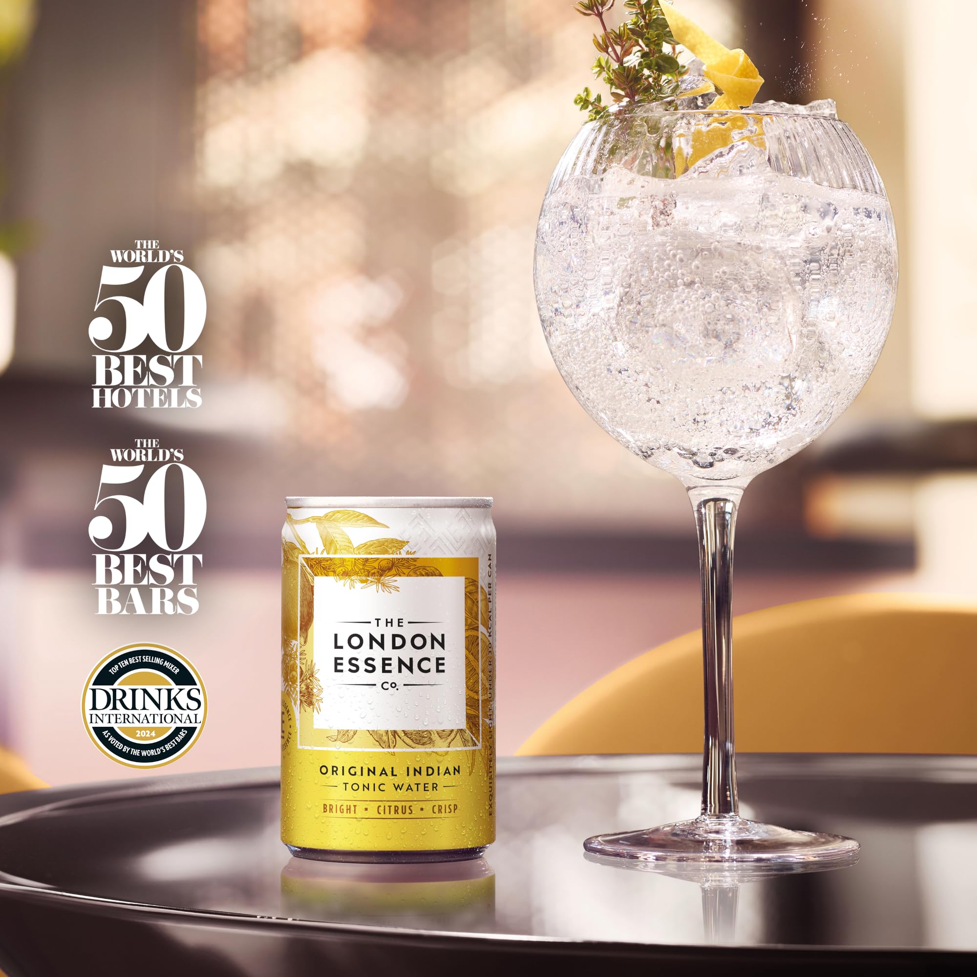 The London Essence Co. Original Indian Tonic - Premium Cocktail Mixer, 150ml 6