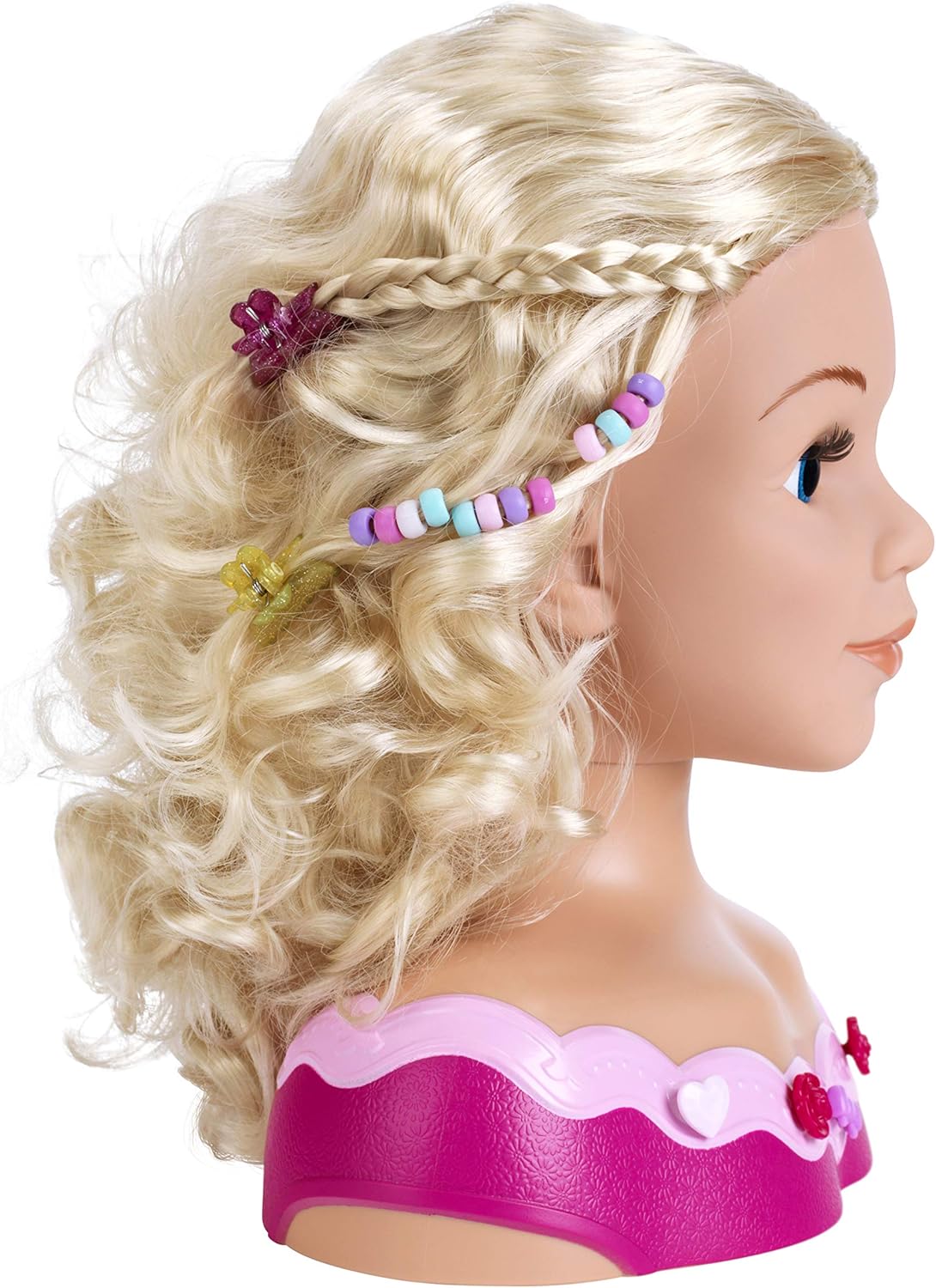 Theo Klein Emma Make-Up & Hairdressing Styling Head with Cosmetic Heart & Accessories 5