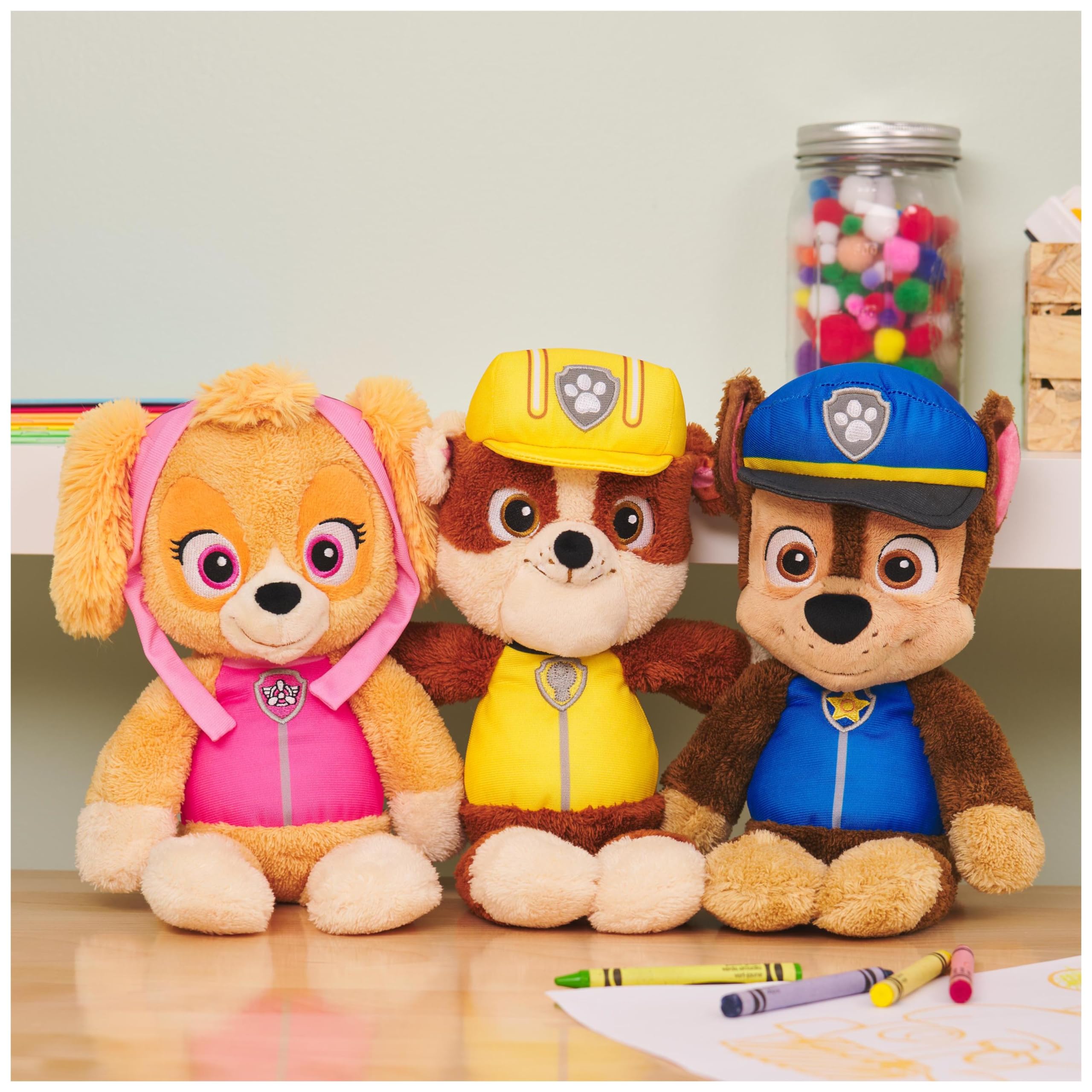 GUND Paw Patrol Marshall Take-Along Buddy Plush Toy | 33cm | Ages 1+ 5