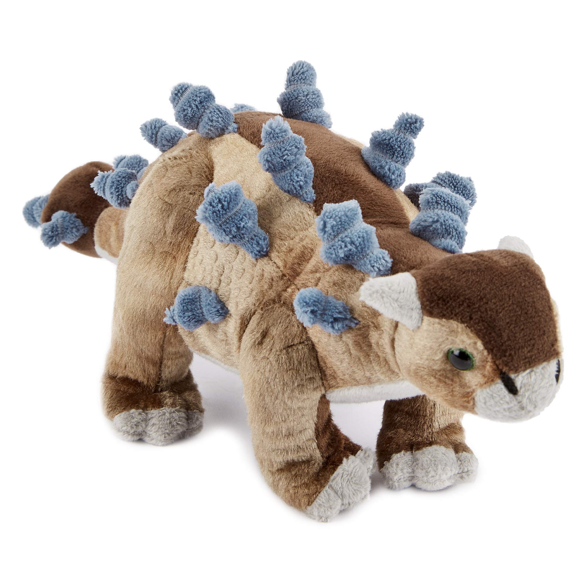 Zappi Co Ultra Soft Ankylosaurus Dinosaur Plush Toy - 35.5 cm | Recycled Filling | Washable 1