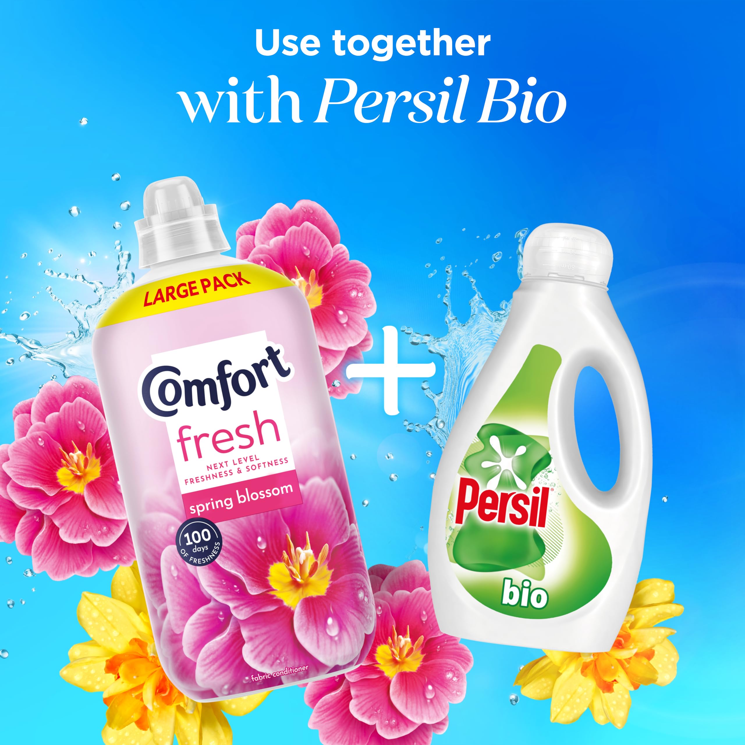 Comfort - Fresh Spring Blossom Fabric Conditioner with Motion-Activa Technology 4