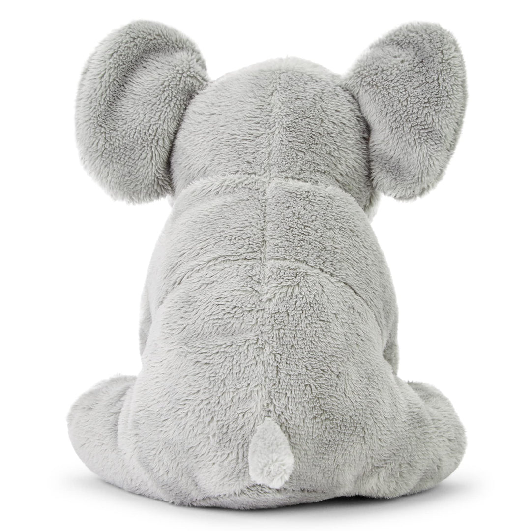 Zappi Co Recycled Plush Elephant - 100% Recycled Eco-Friendly Stuffed Animal Toy