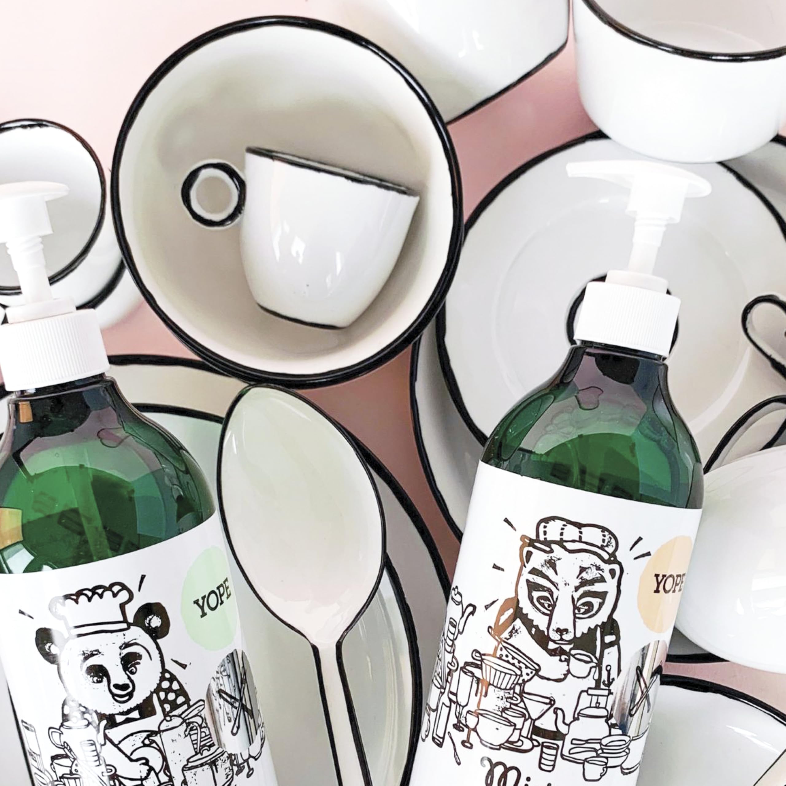 Yope - Natürliches Spülmittel | Minze &amp; Mandarine | 750 ml 4