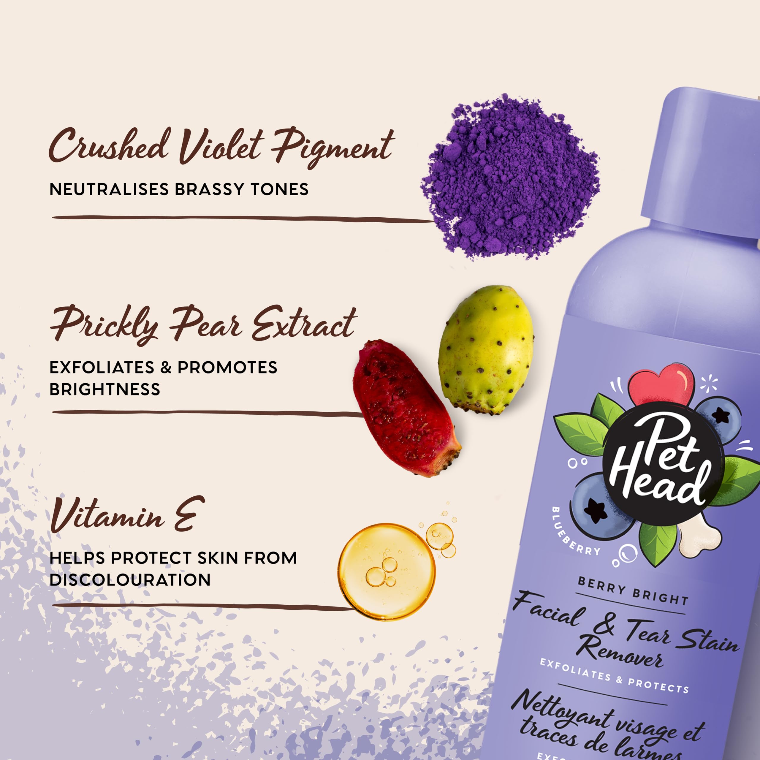 Pet Head Berry Bright Dog Shampoo - Blueberry Scent | 200ml 2