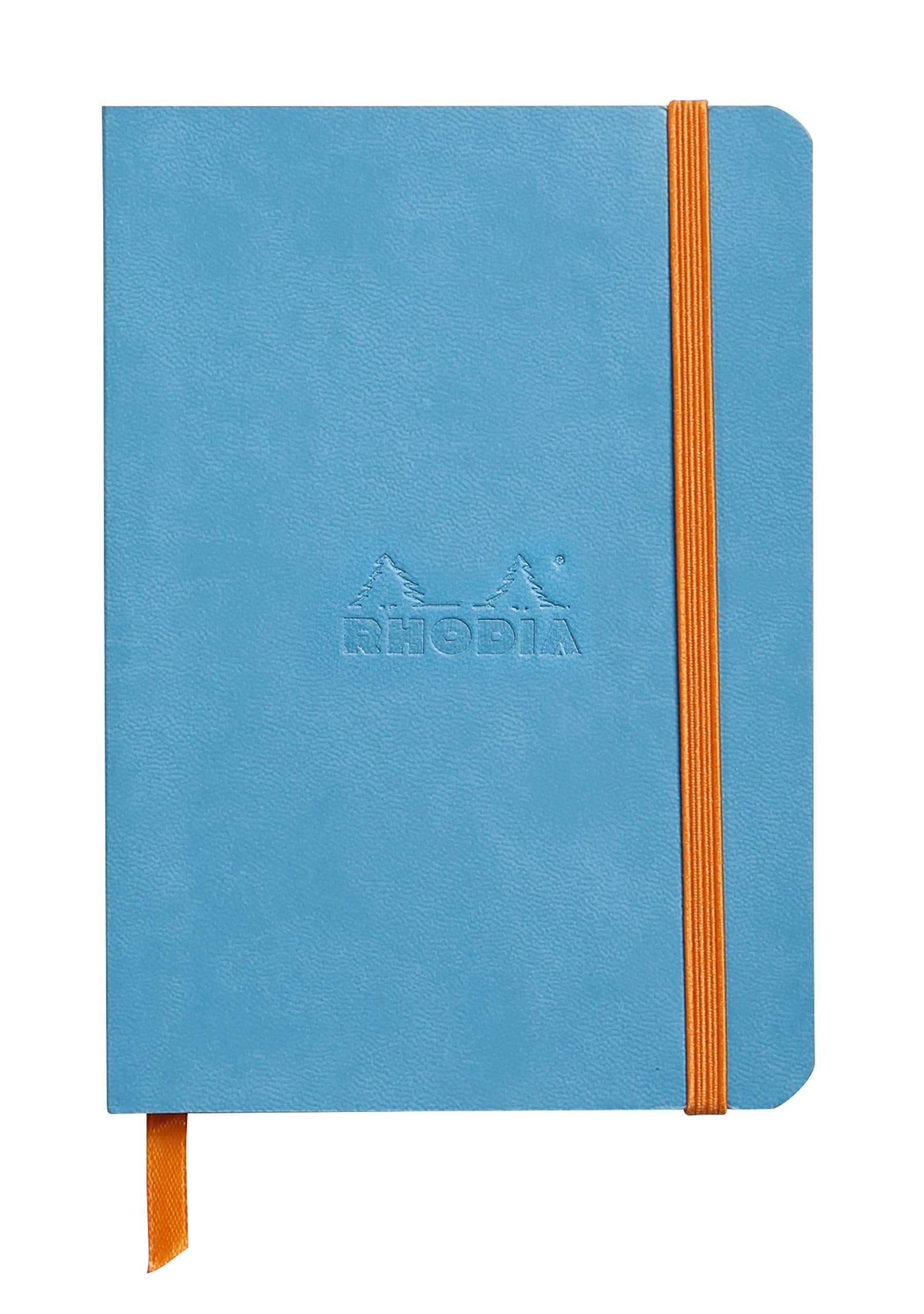 Rhodia Rhodiarama Soft Turquoise A6 Dotted Notebook | 90 g/m² Ivory Paper | 144 Pages