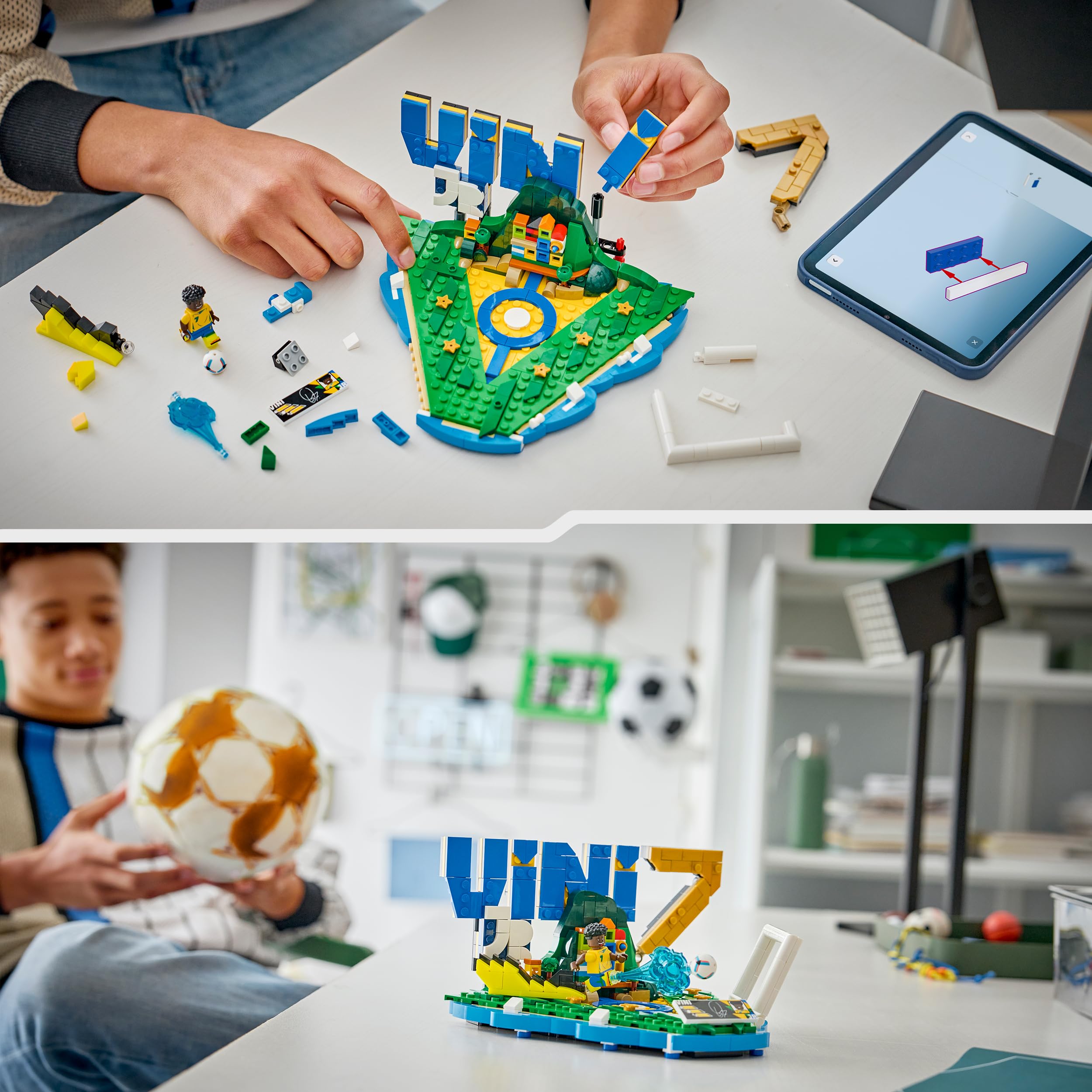 LEGO Editions Vini Jr. – Football Highlights 43027 Building Set | Ages 10+ 6