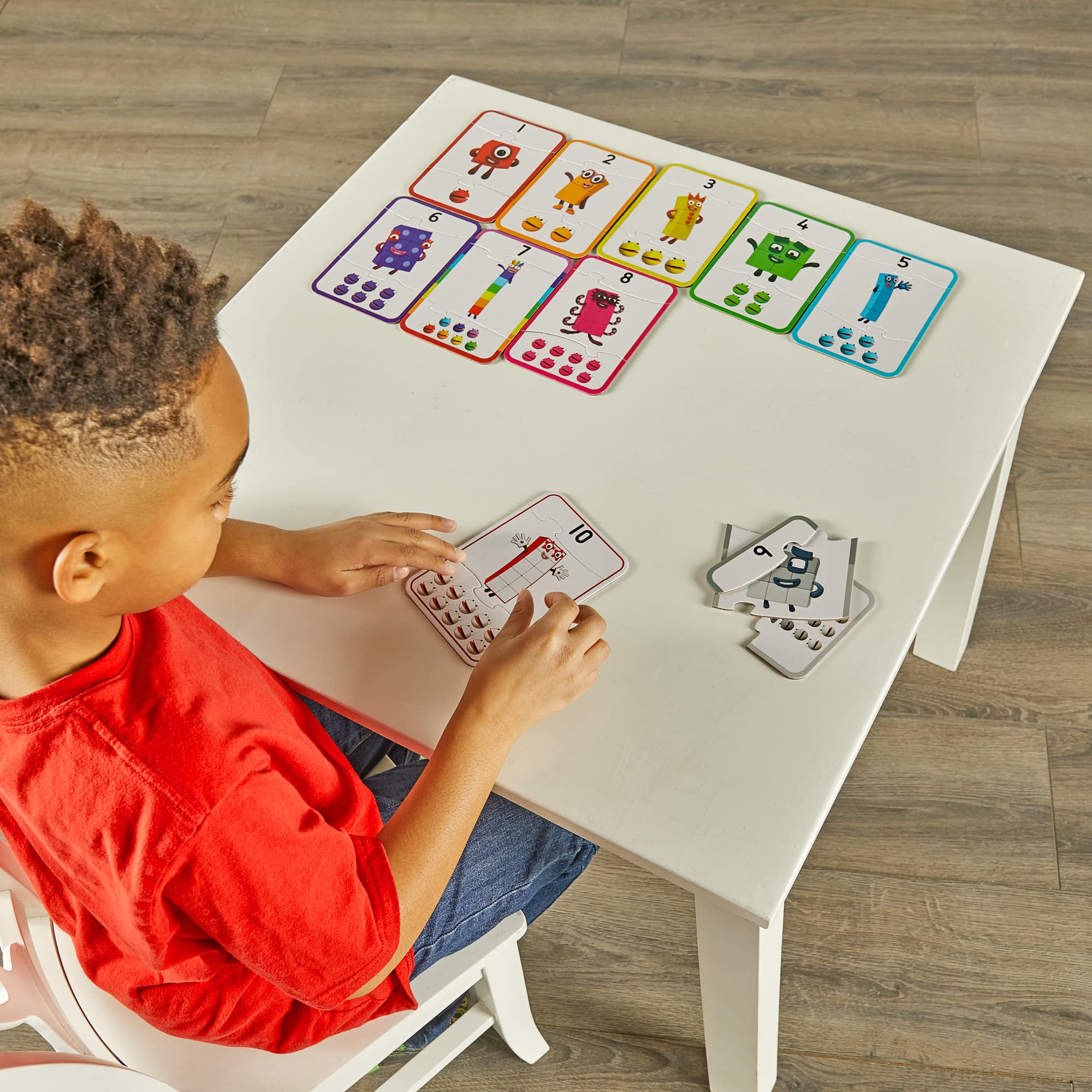 Learning Resources Numberblocks Counting Puzzle Set - Educational 1-20 Number Recognition for Ages 3+ 12