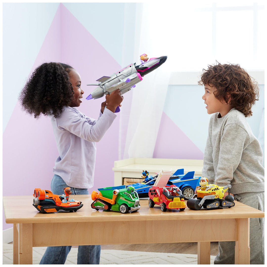 Paw Patrol: The Mighty Movie Rocky Recycling Lorry Playset - Lights, Sounds & Action Figure (6067508)