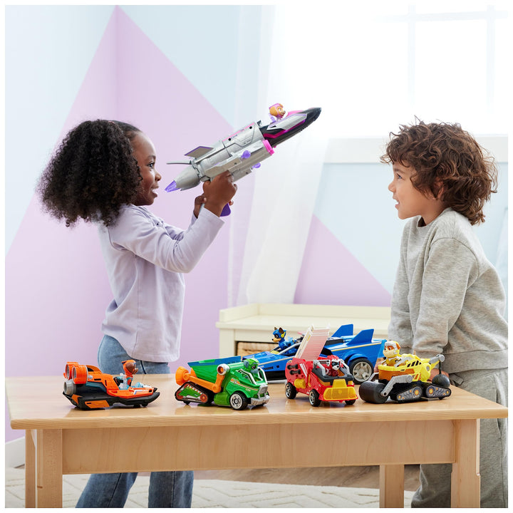 Paw Patrol: The Mighty Movie Rocky Recycling Lorry Playset - Lights, Sounds & Action Figure (6067508)