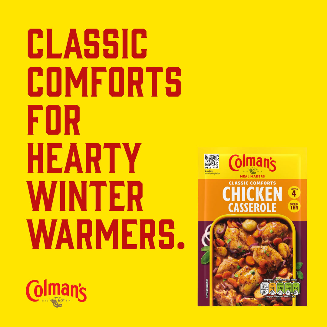 Colman's Chicken Casserole Meal Maker - Classic Comforts Poultry Seasoning Mix