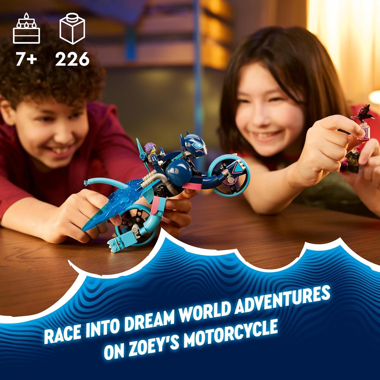 LEGO DREAMZzz Zoey’s Cat Motorcycle Set - Rebuildable Catbike Toy for Kids 7+ 6