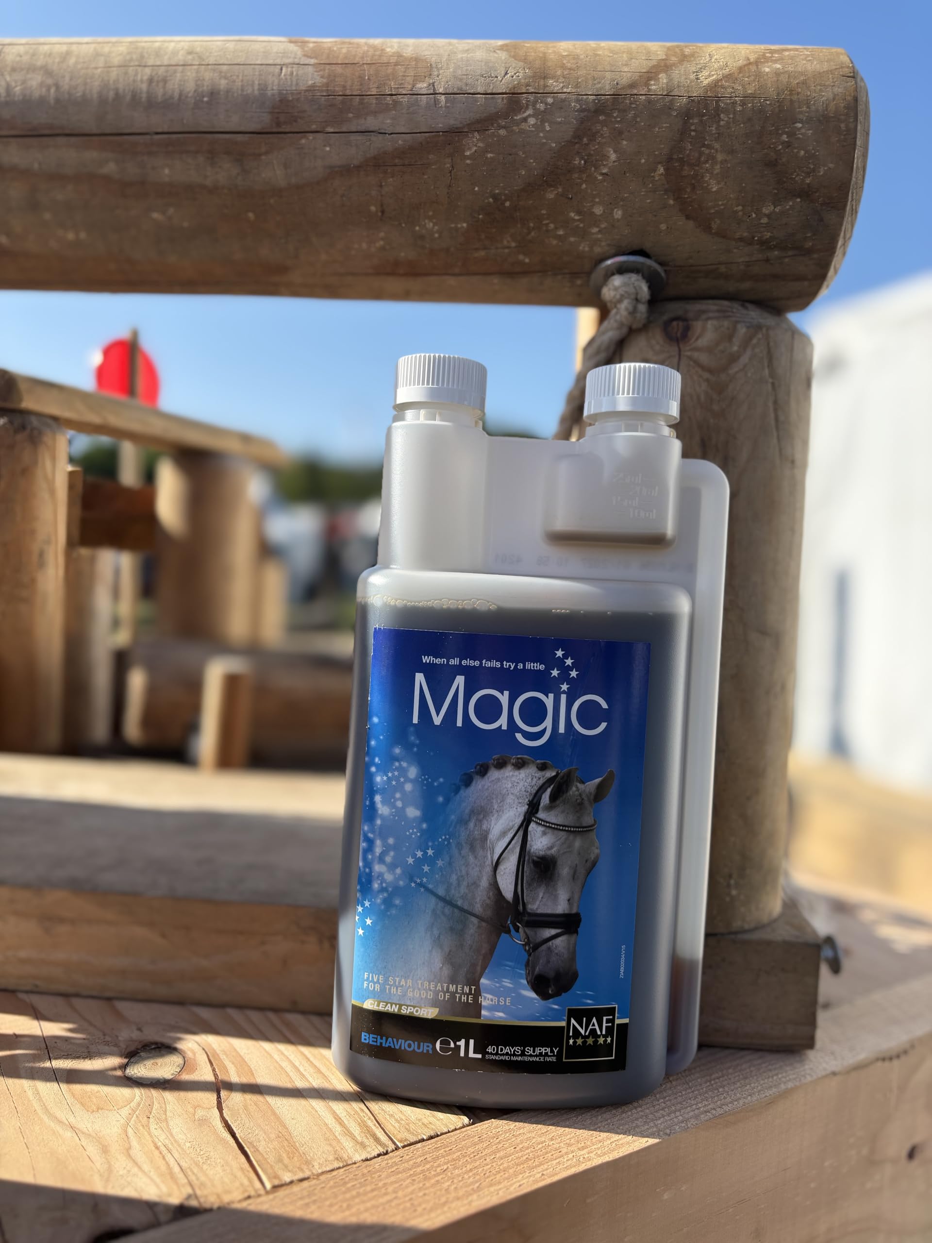 NAF Five Star Magic Liquid 1L - Magnesium-Based Calmer for Horses | Supports Nervous System 5