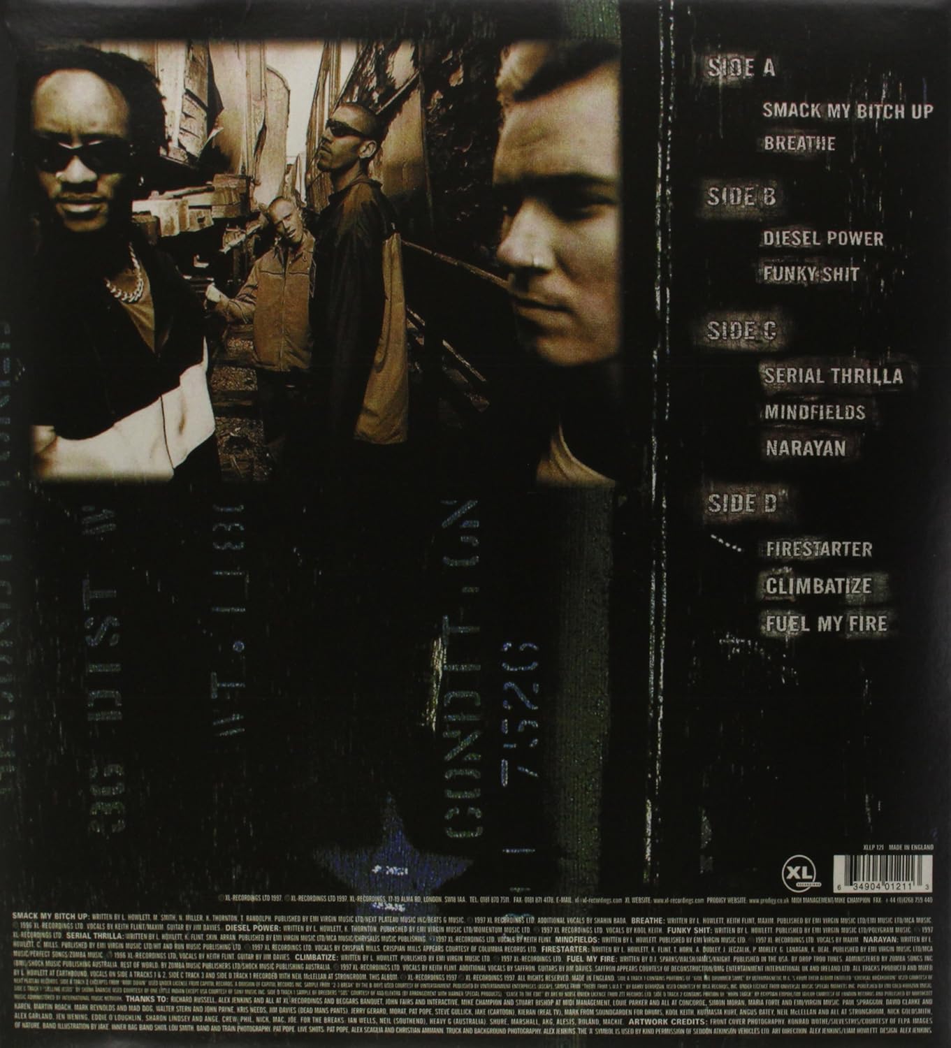 The Prodigy - The Fat of the Land Audio CD 2