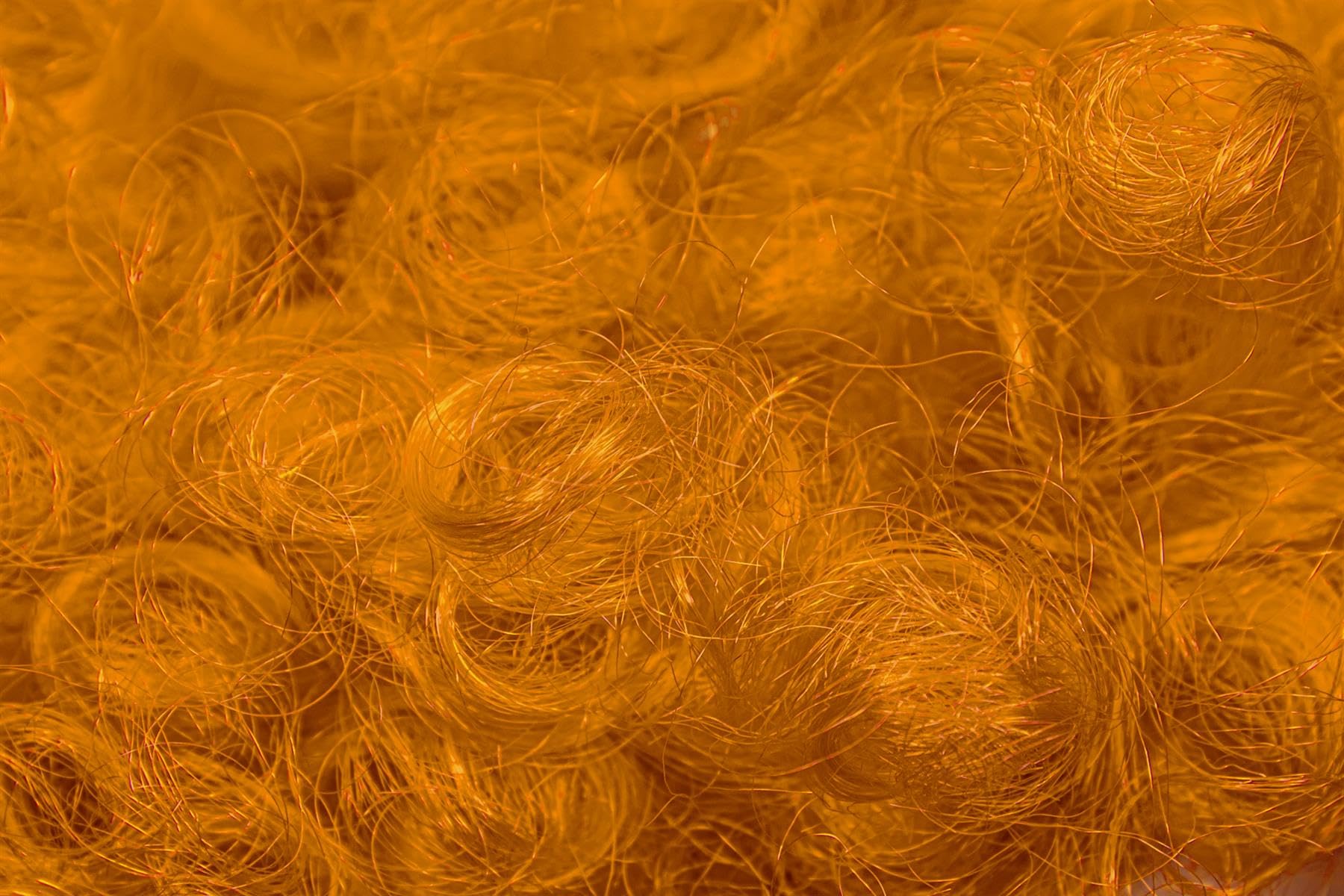 SHATCHI Afro Wig Curly Bouncy Orange Hair for Fancy Dress Party Costume Disco Accessory 70s Theme Unisex 7