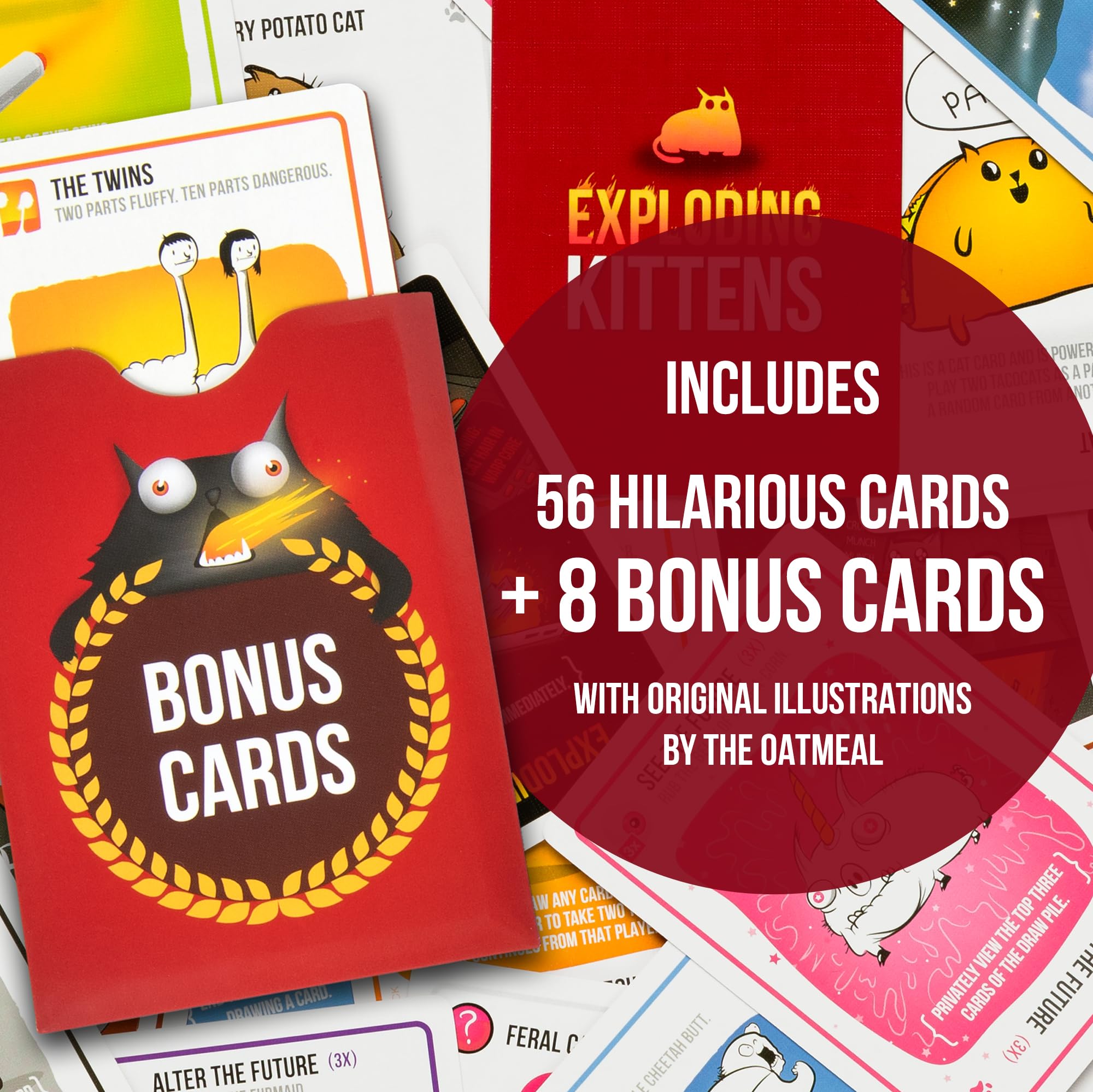 Exploding Kittens 10th Anniversary Tin - Card Game for 2-5 Players, Ages 7+ 3