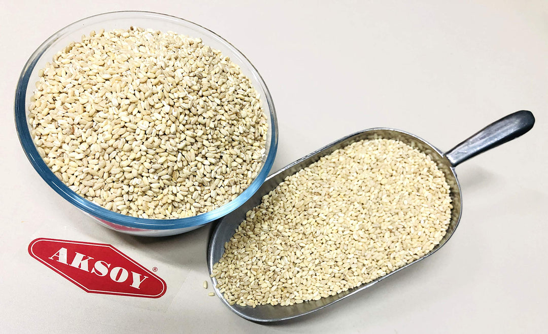Aksoy Wholefoods Pearl Barley 1.25KG - Whole Grain for Soups, Salads & Pilafs