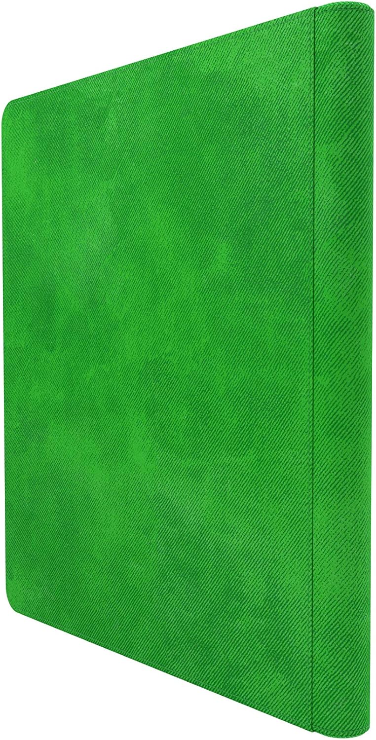 Gamegenic Zip-Up Album 24-Pocket - Holds 480 Double-Sleeved Cards, Green