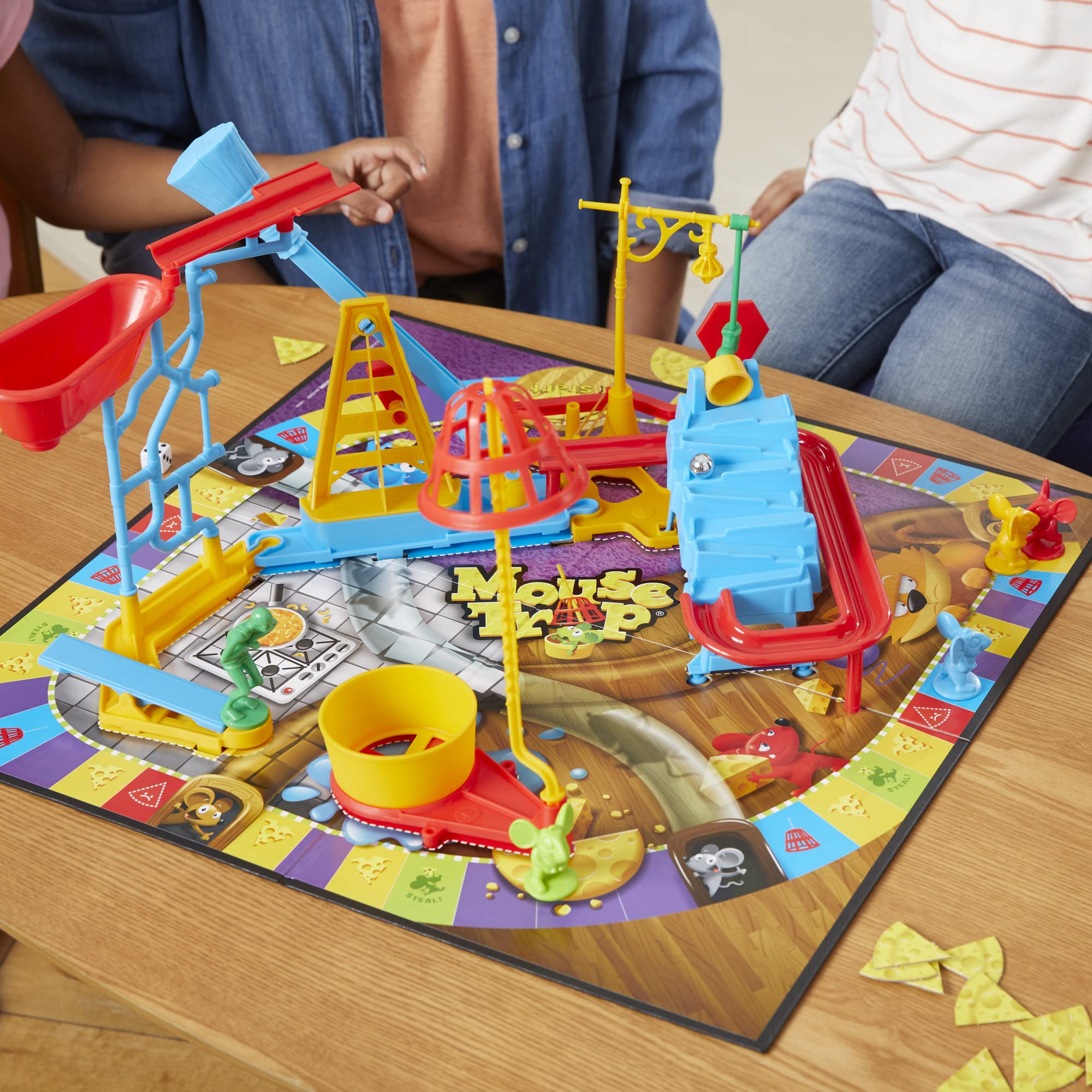 Hasbro Gaming Mouse Trap Board Game for Kids Ages 6 and Up 8
