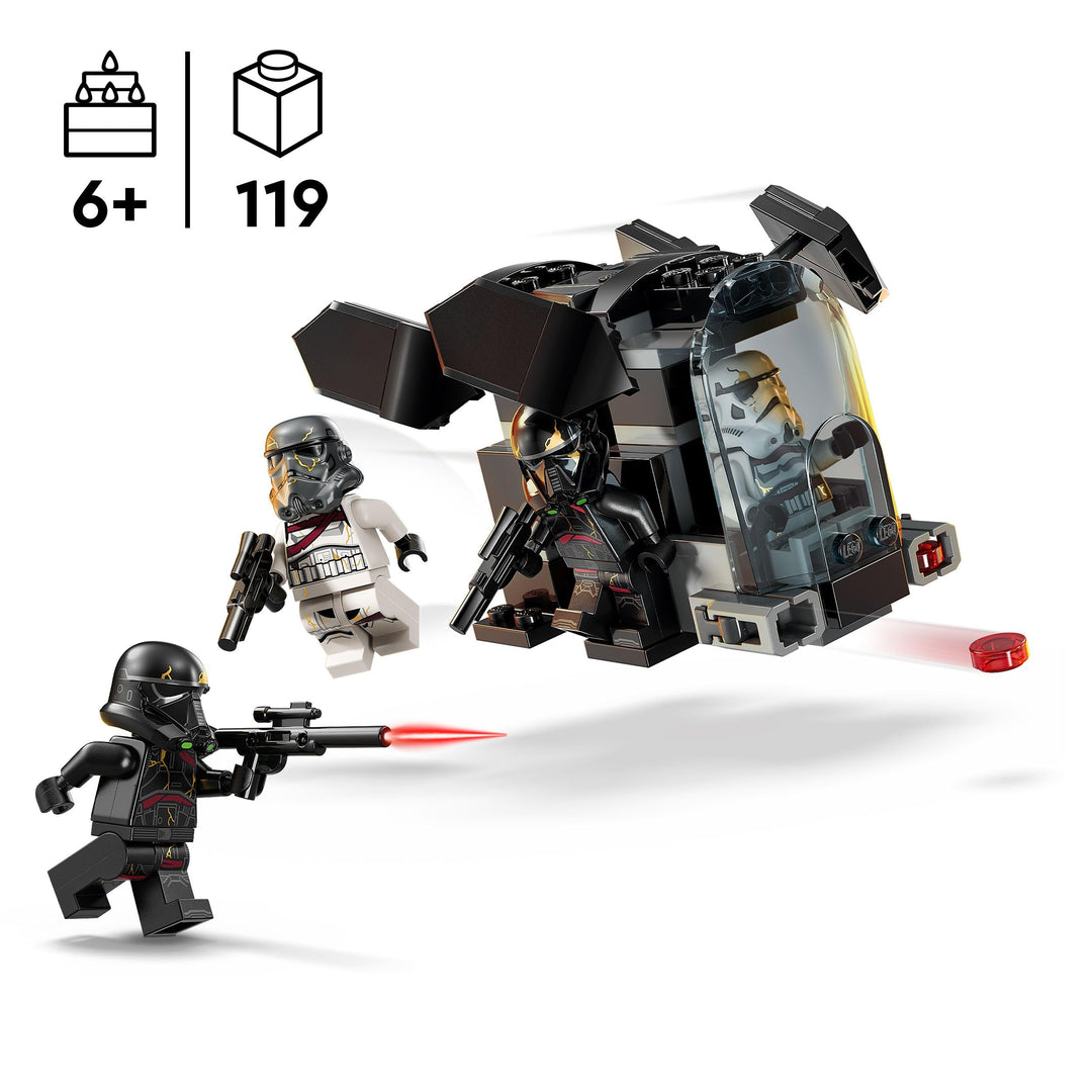 LEGO Star Wars: Ahsoka Death Trooper & Night Trooper Battle Pack - Building Set for Kids 6+