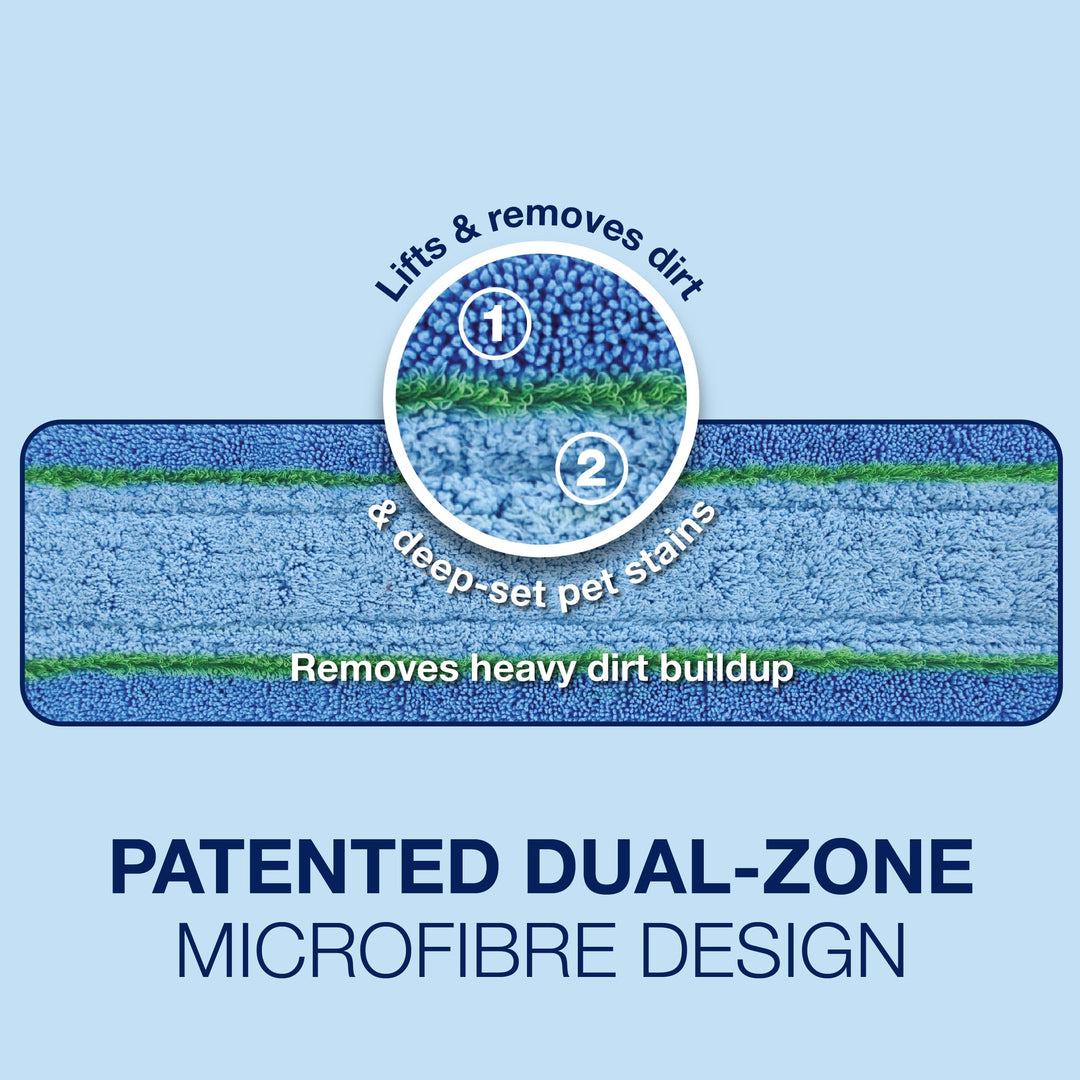 Bona Microfibre Deep Cleaning Pad for Wood and Hard-Surface Floors - CA101059