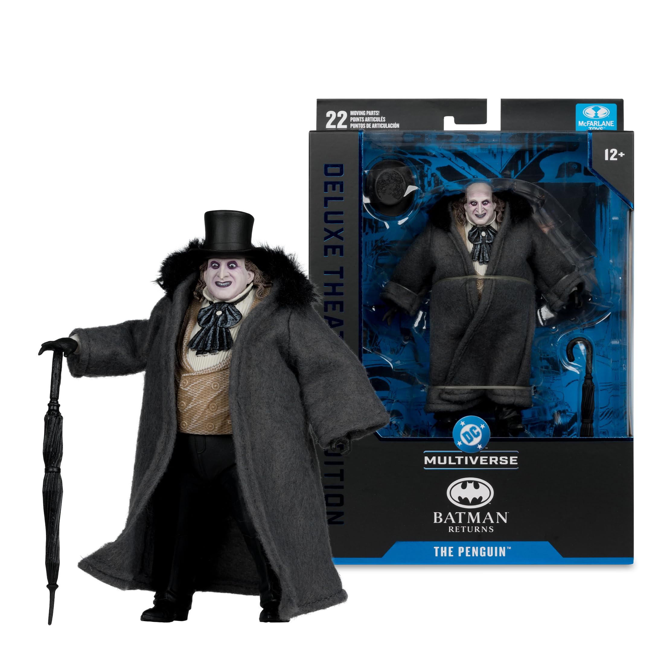 McFarlane DC Multiverse The Penguin (Batman Returns) 7in Action Figure - Ultra Articulated Collectible 7