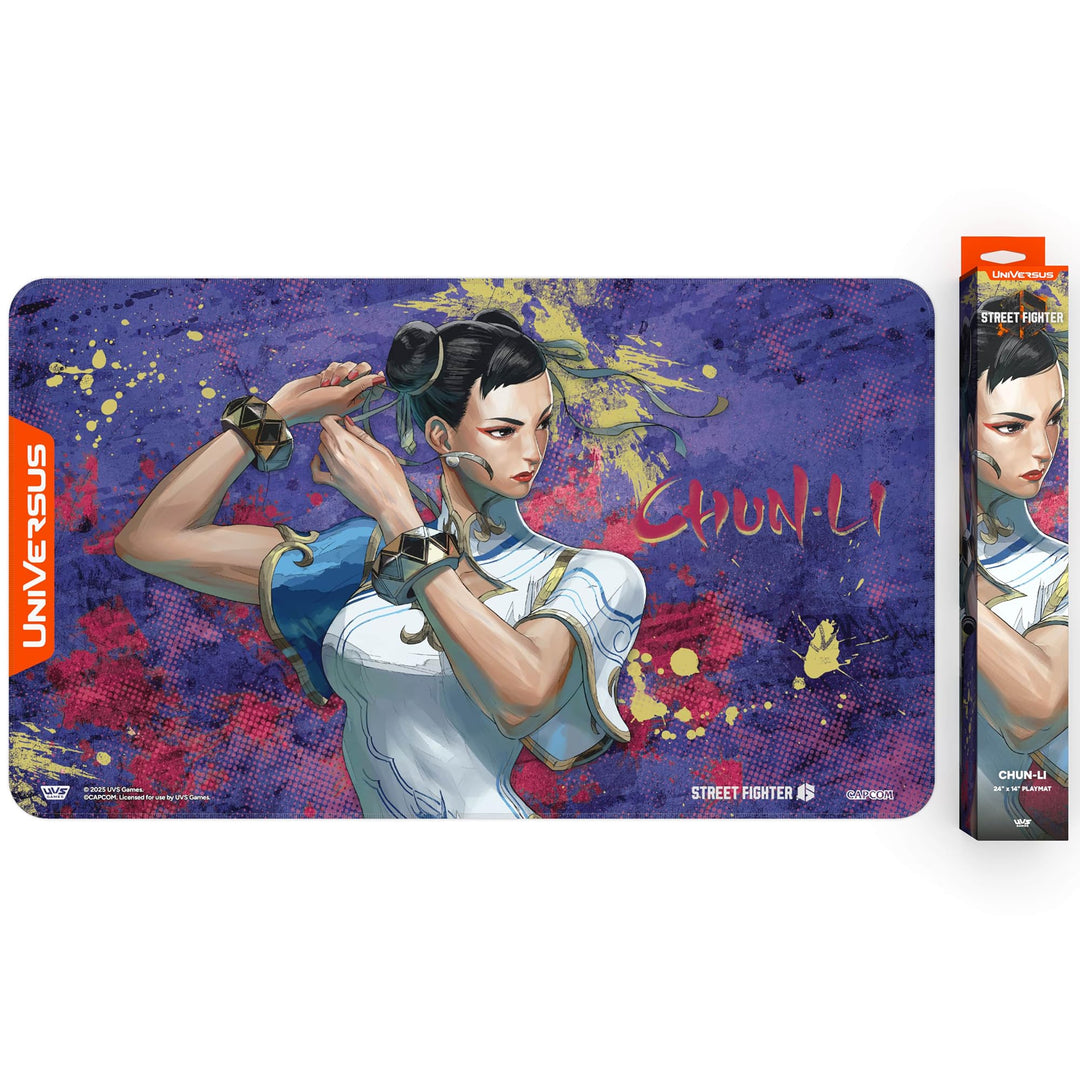 UniVersus Street Fighter 6 Challenger Series Playmat - Chun-Li - 24 x 14
