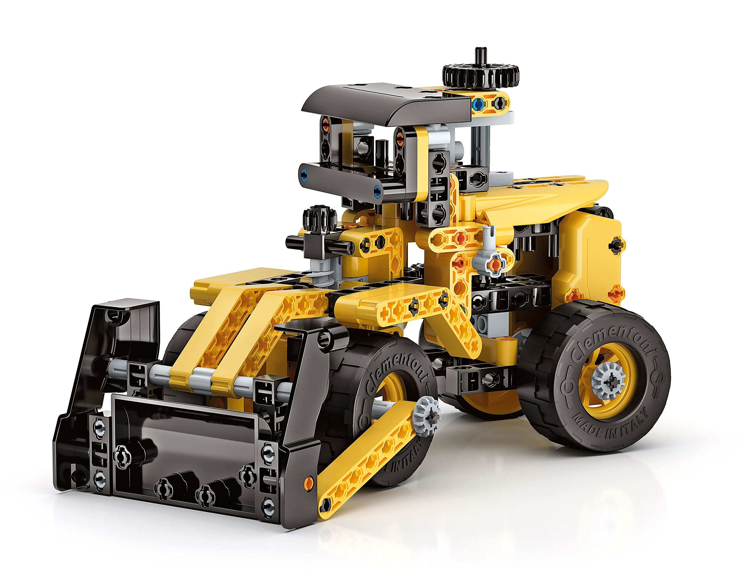 Clementoni Mechanics Laboratory Bulldozer Building Set for Kids 8 Years and Older 2