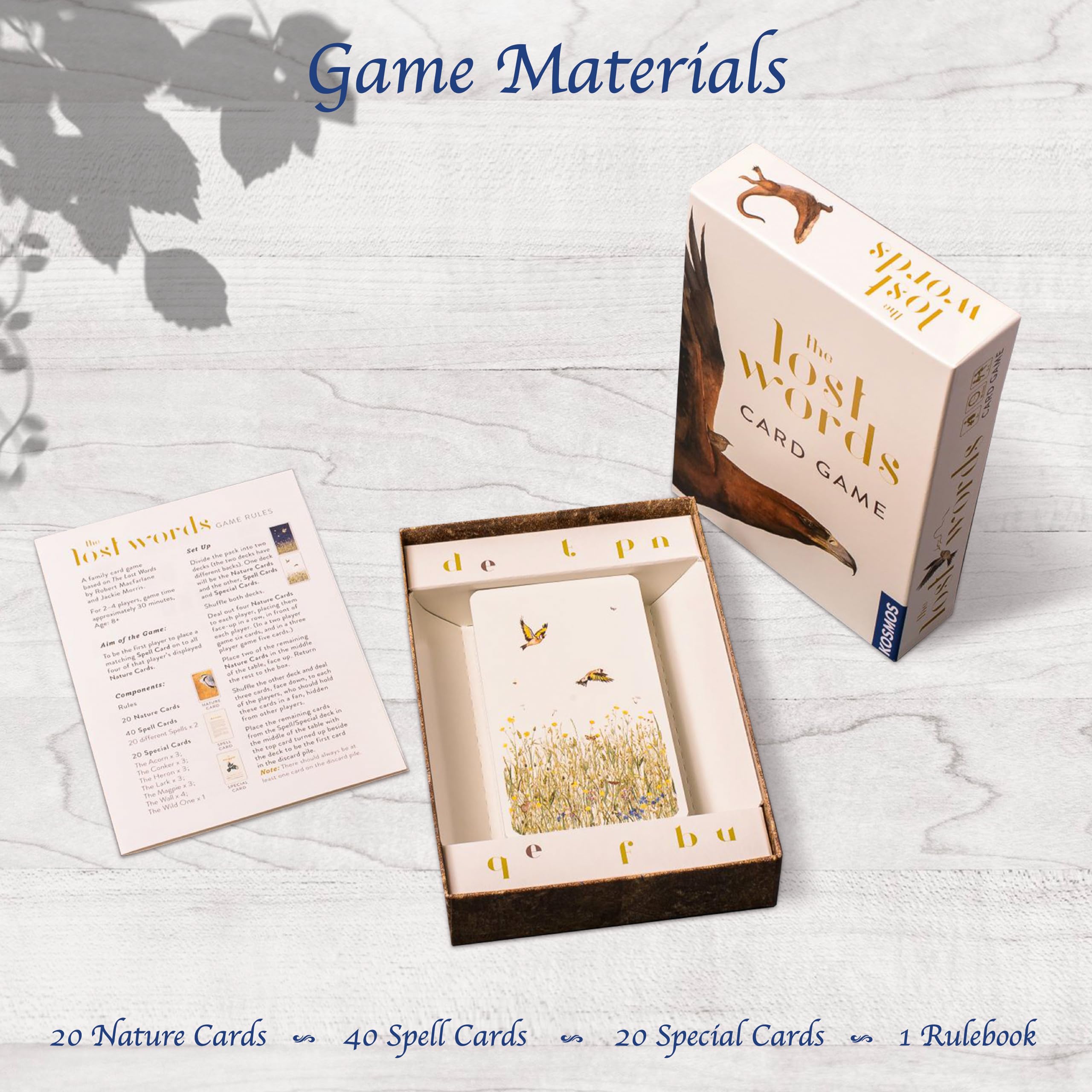 Thames & Kosmos The Lost Words Card Game | 2-4 Players | Ages 8+ | Cardboard Material 4