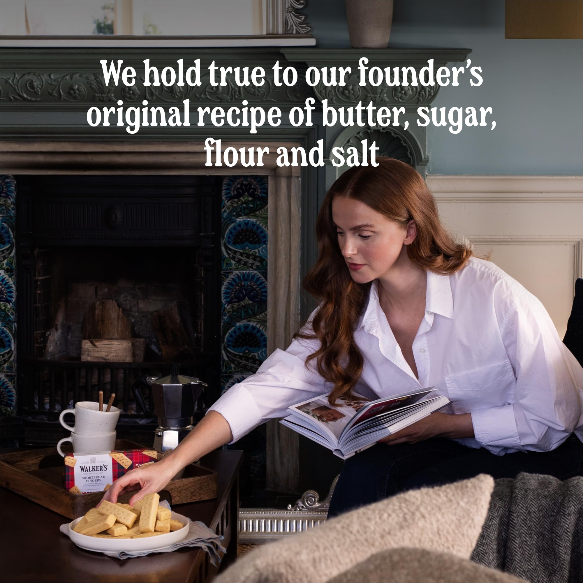 Walker's Pure Butter Shortbread Fingers - Traditional Recipe | 250g Pack 3