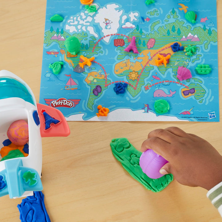 Play-Doh Airplane Explorer Starter Playset - Creative Travel-Themed Play for Ages 3+