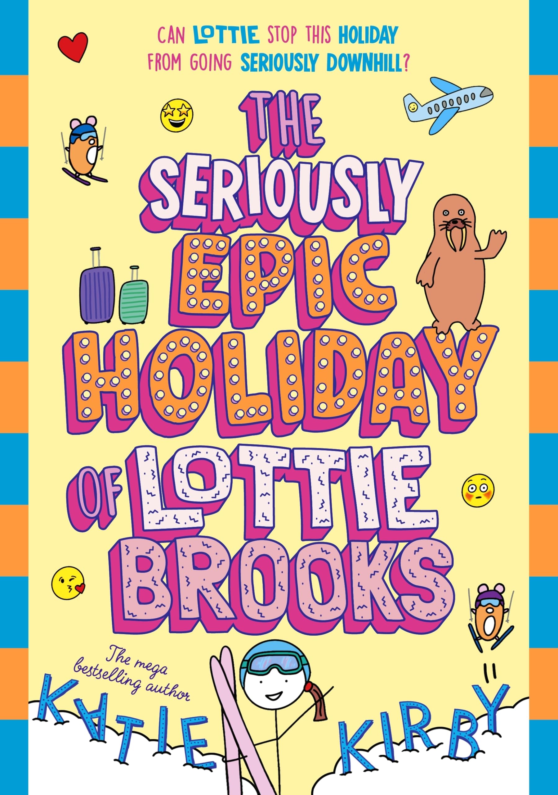 Puffin The Seriously Epic Holiday of Lottie Brooks - Book 8 | Hardcover | Ages 10-11