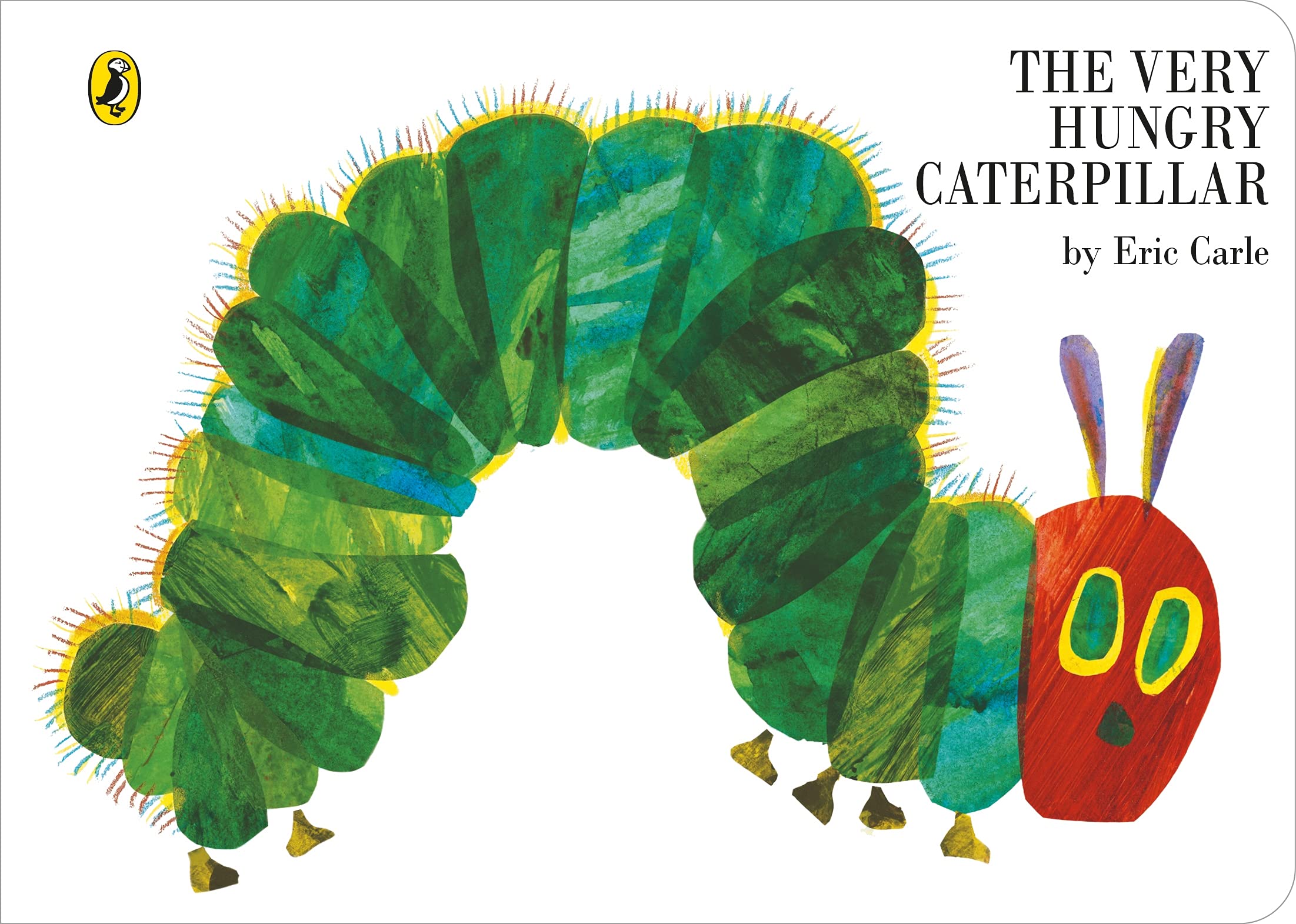 Penguin The Very Hungry Caterpillar Board Book by Eric Carle | Die-Cut Pages 1