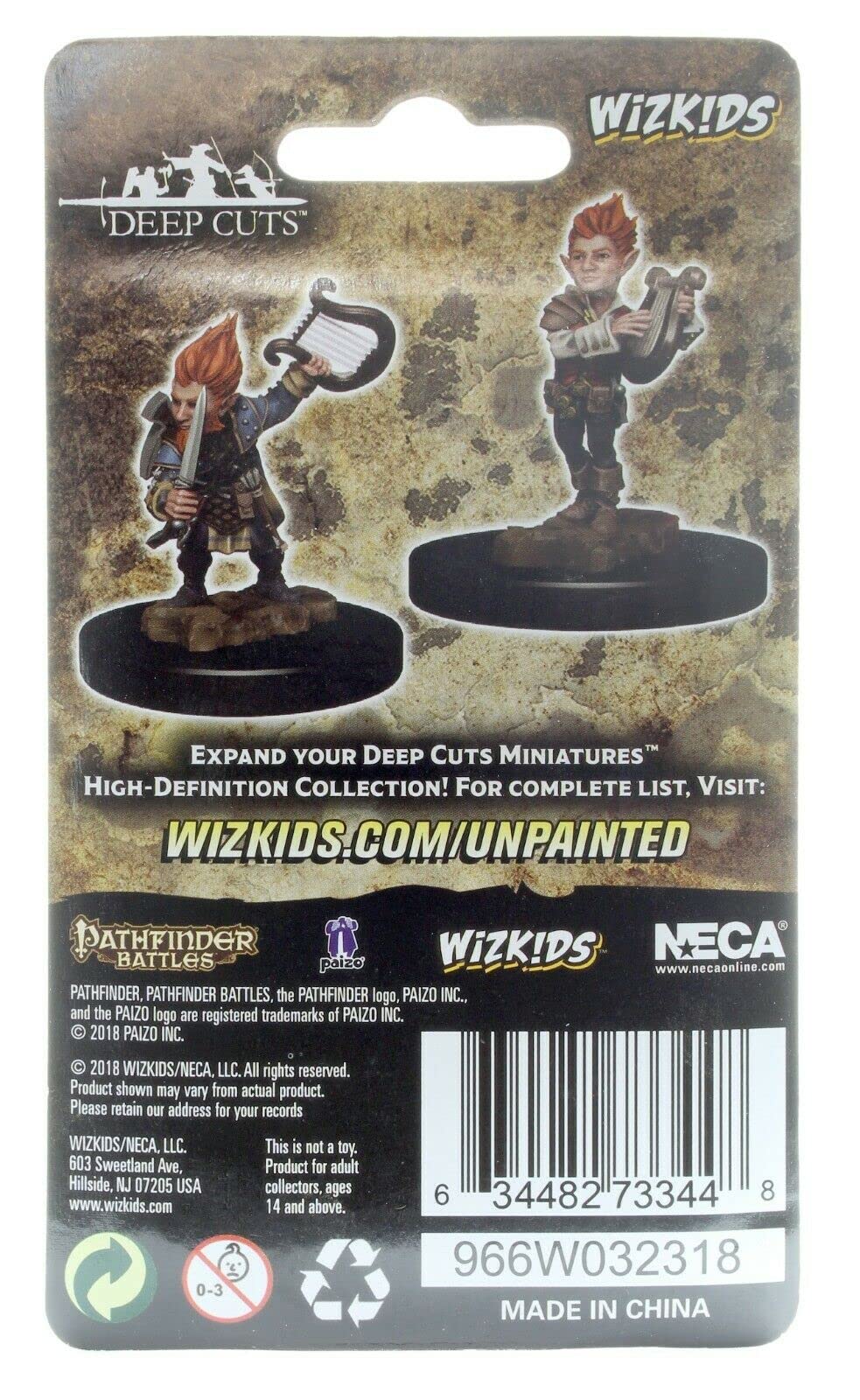 WizKids WZK73344 Bard Accessories