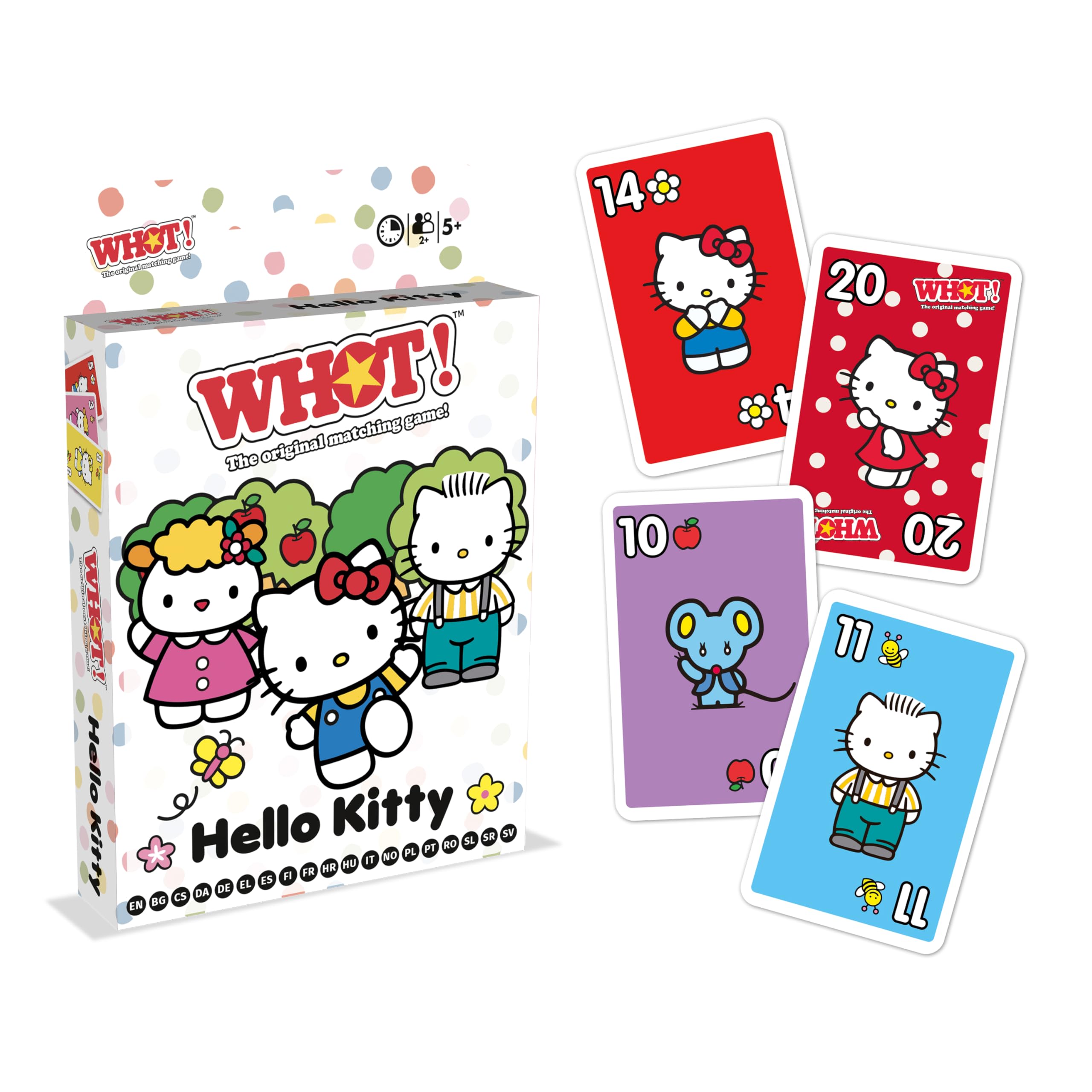 Waddingtons Number 1 Hello Kitty WHOT! Card Game