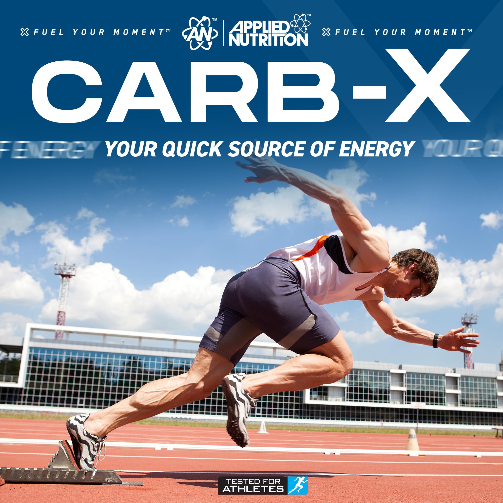 Applied Nutrition Carb-X Carbohydrate Powder - Energy Management | 1200g | Vegan 2