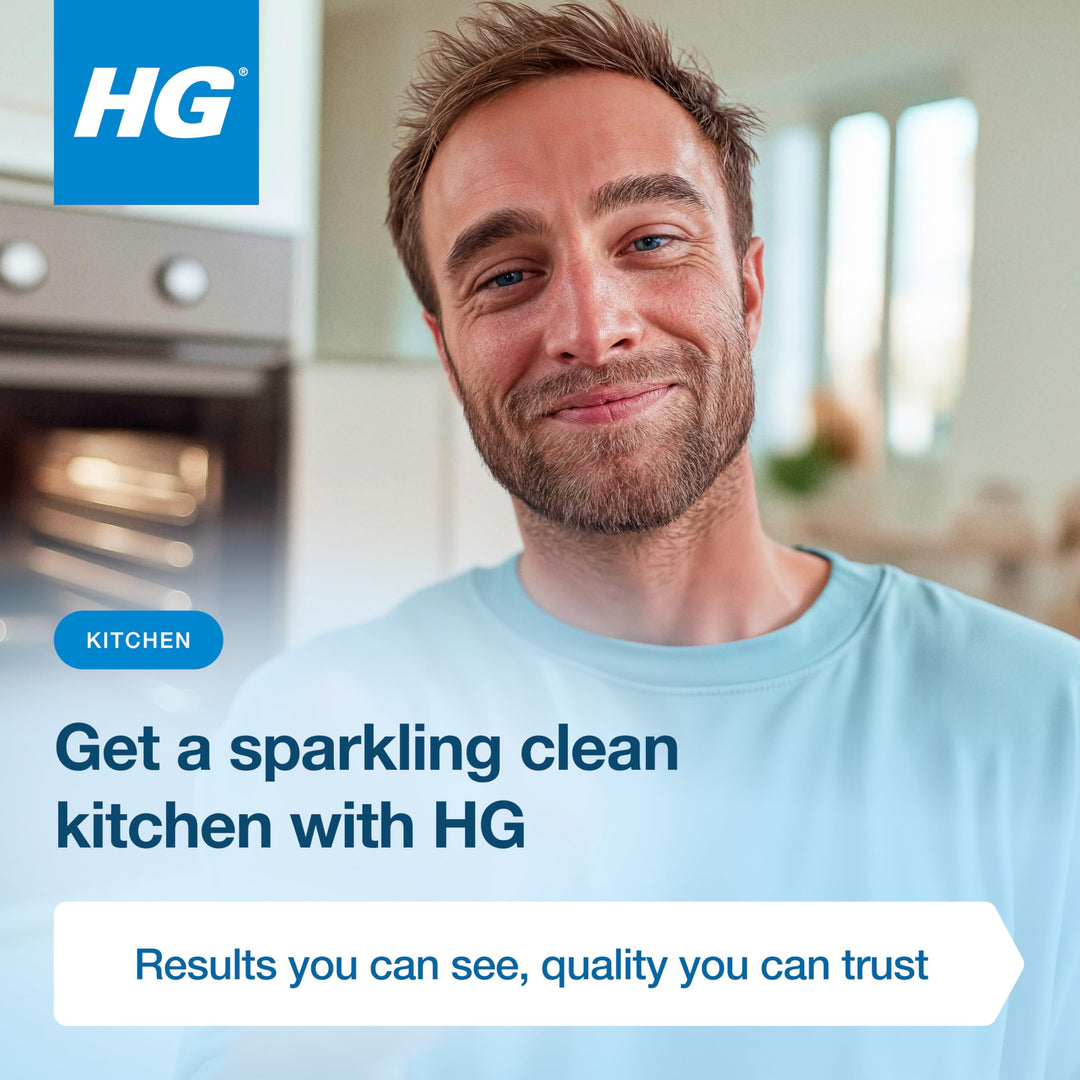 HG - Hob Cleaner for Everyday Use, Induction & Glass Ceramic Cooktop Spray, 500ml